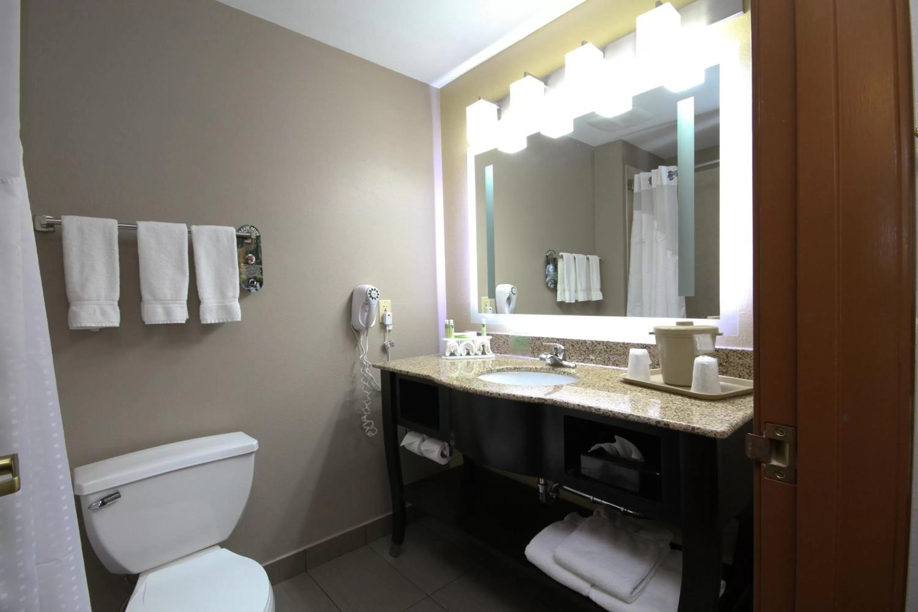 Bathroom in Holiday Inn Express Marshall by IHG
