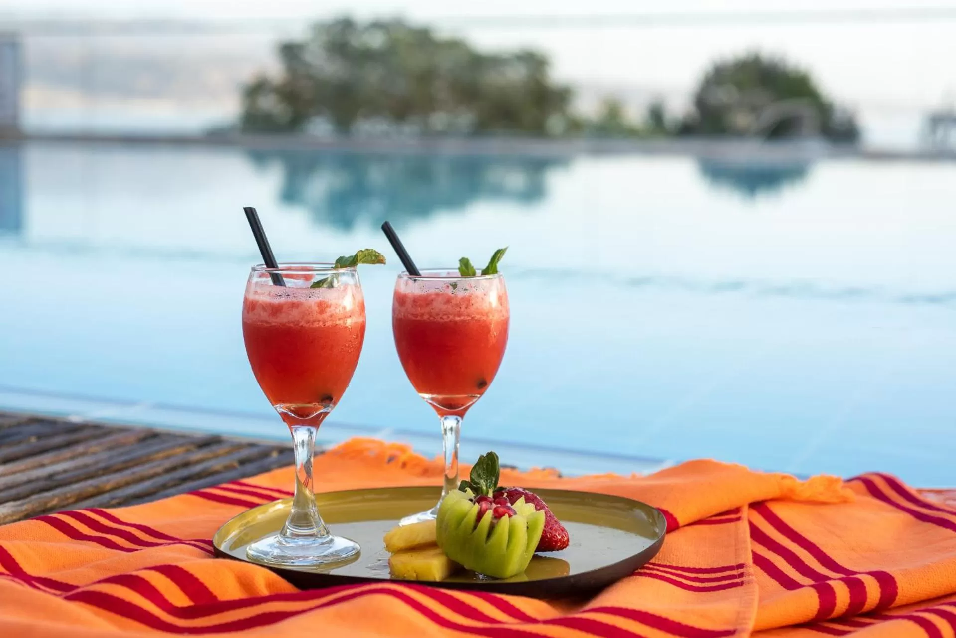 Swimming pool in Astral Maris Hotel