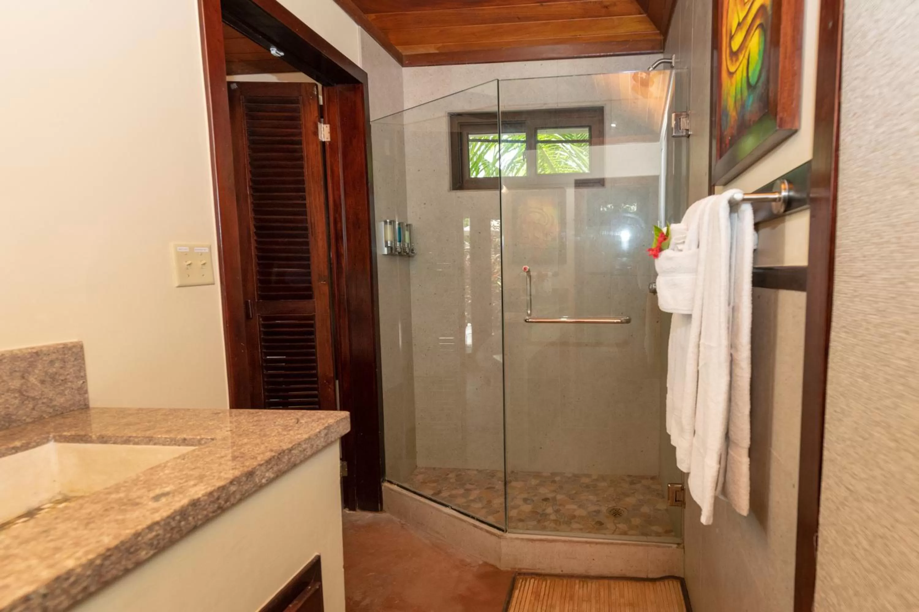 Shower, Bathroom in PUR Boutique Cabanas, Adults Only
