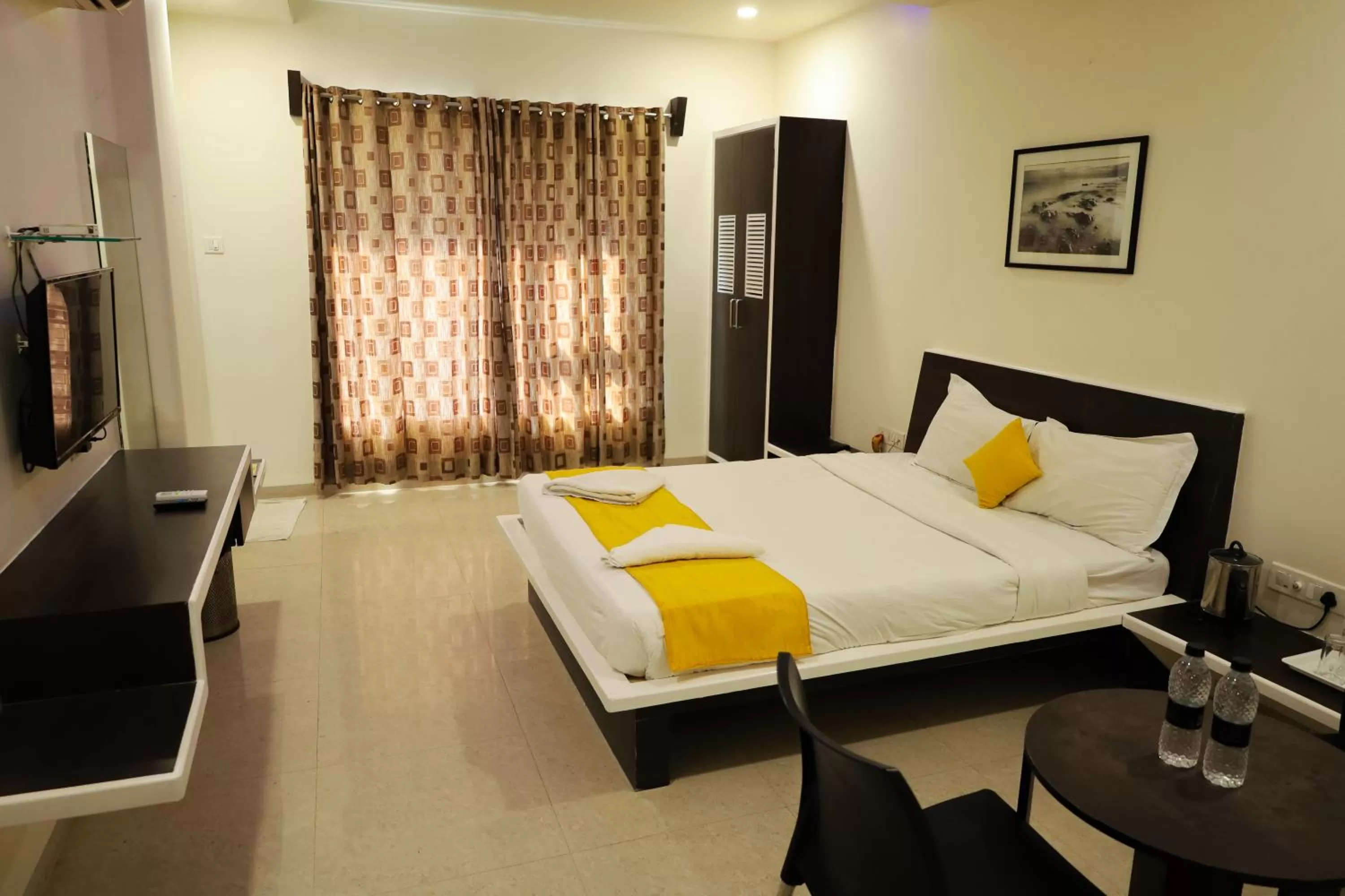 Bed in Hotel Sai Bansi