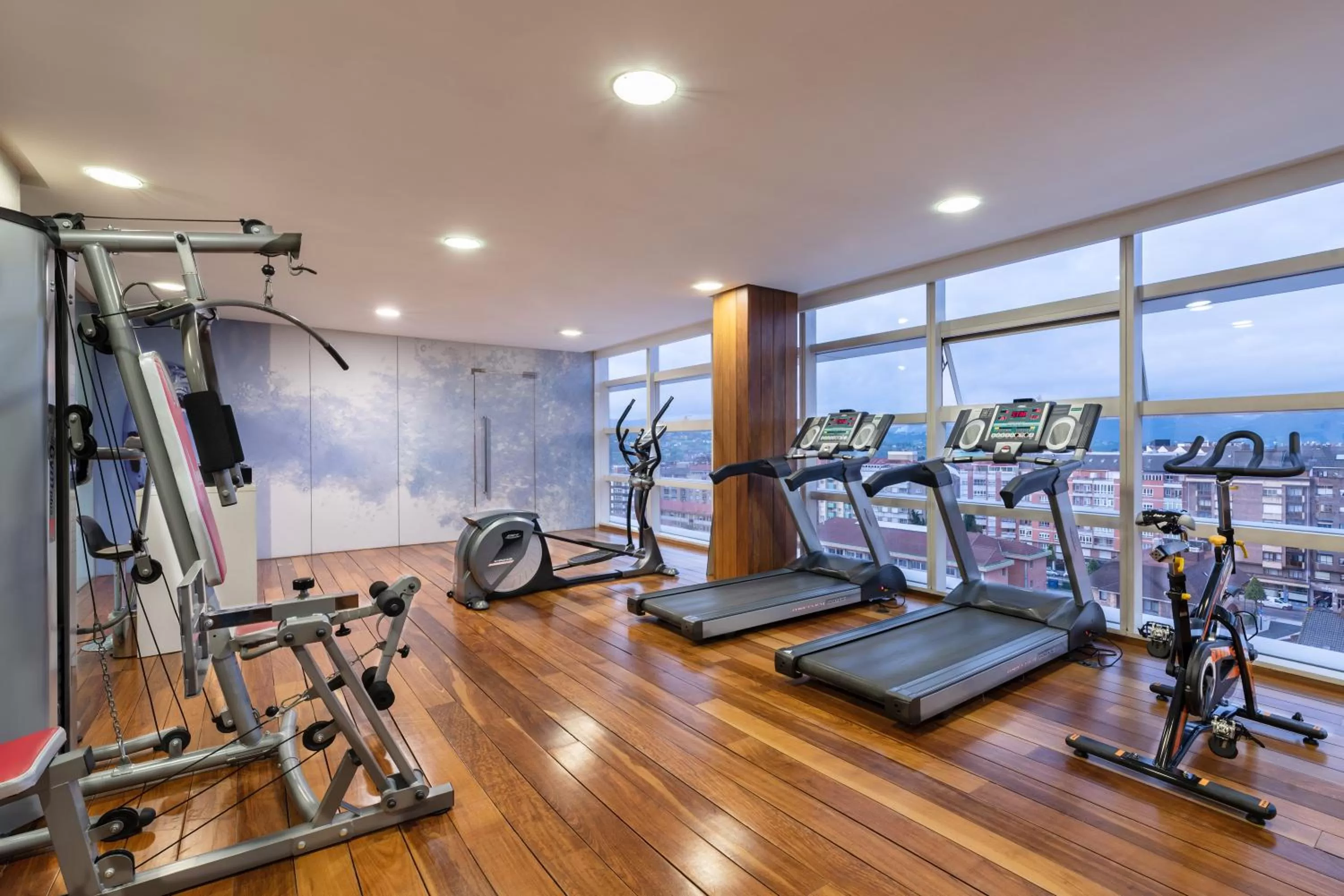 Fitness centre/facilities in Eurostars Palacio de Cristal