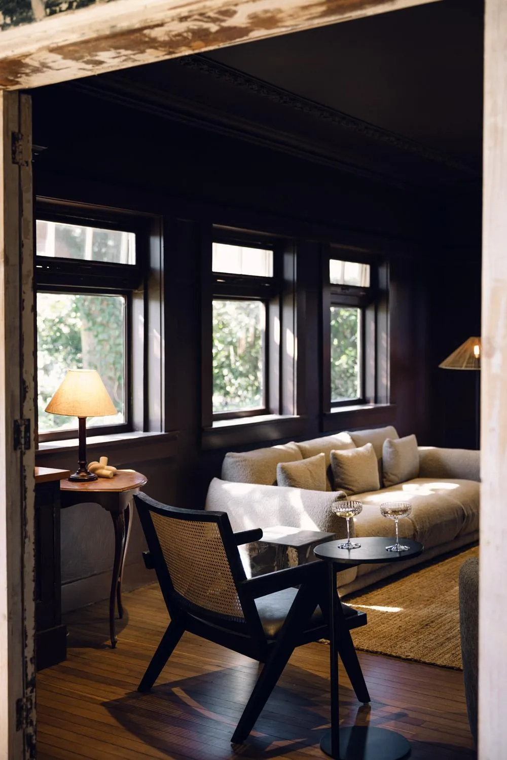 Living room in Links House