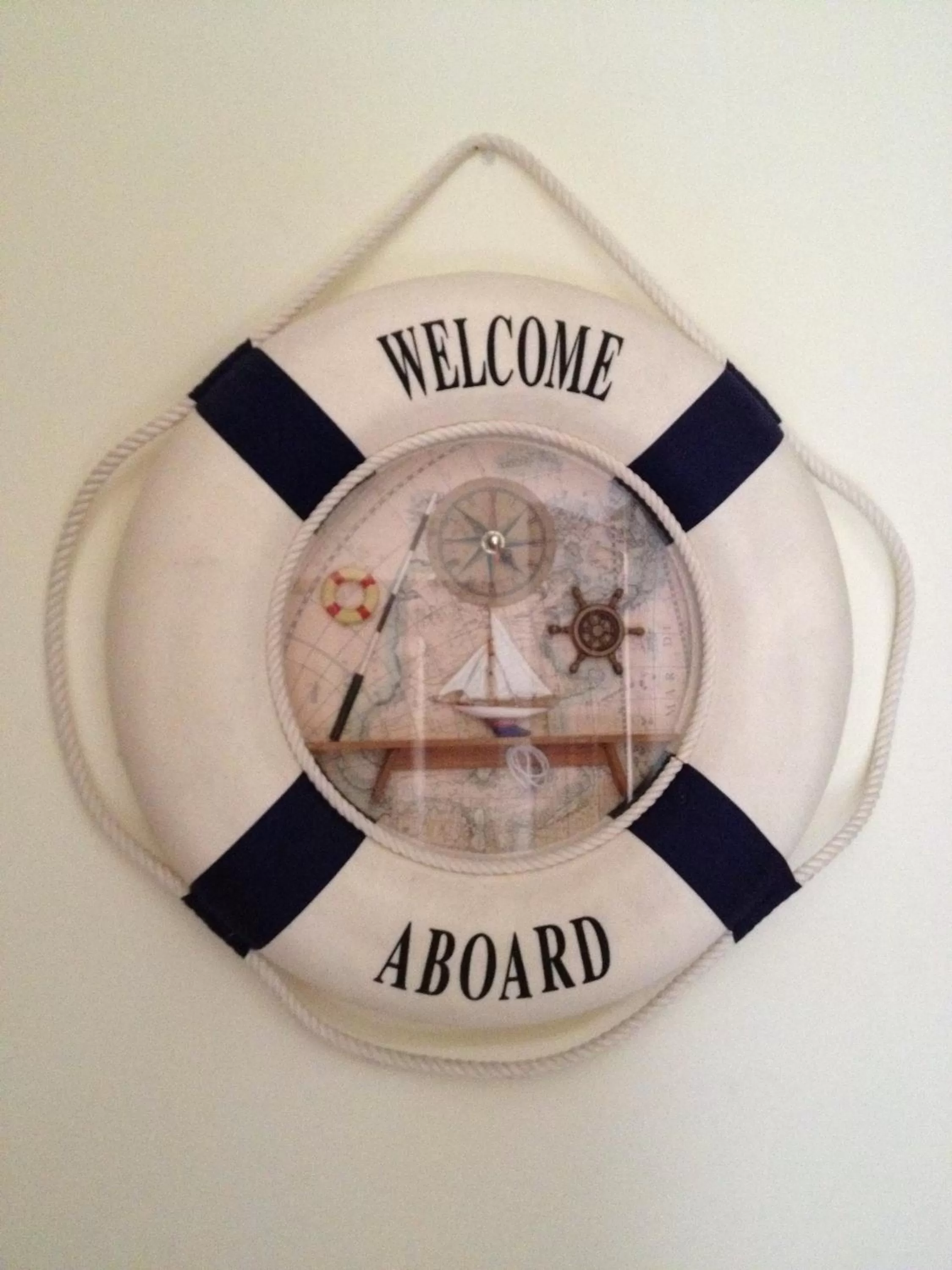 Decorative detail in Al Porto Di Roma B&B