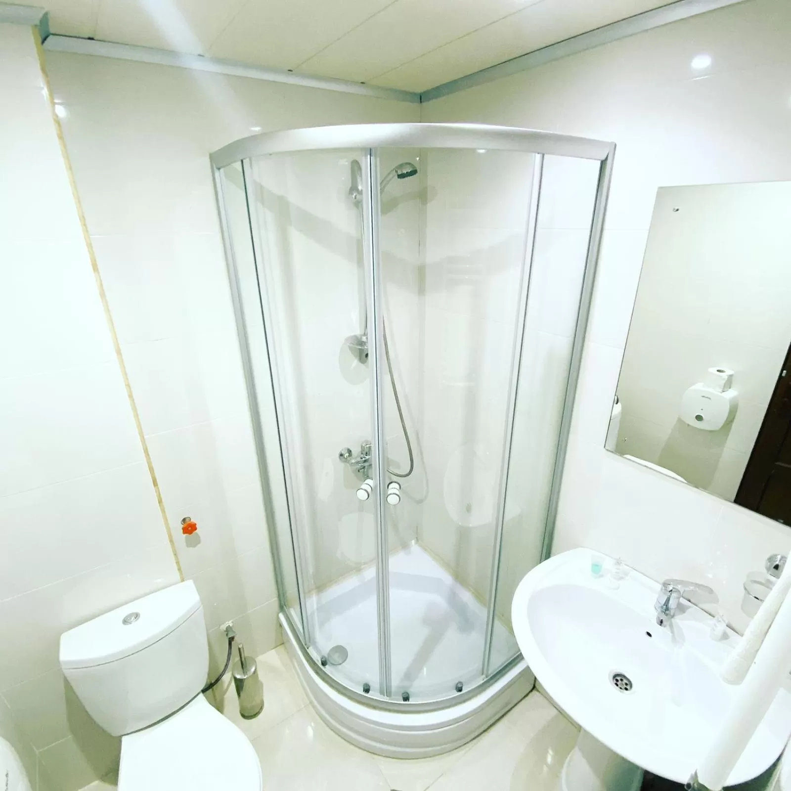 Bathroom in Hotel Banguriani