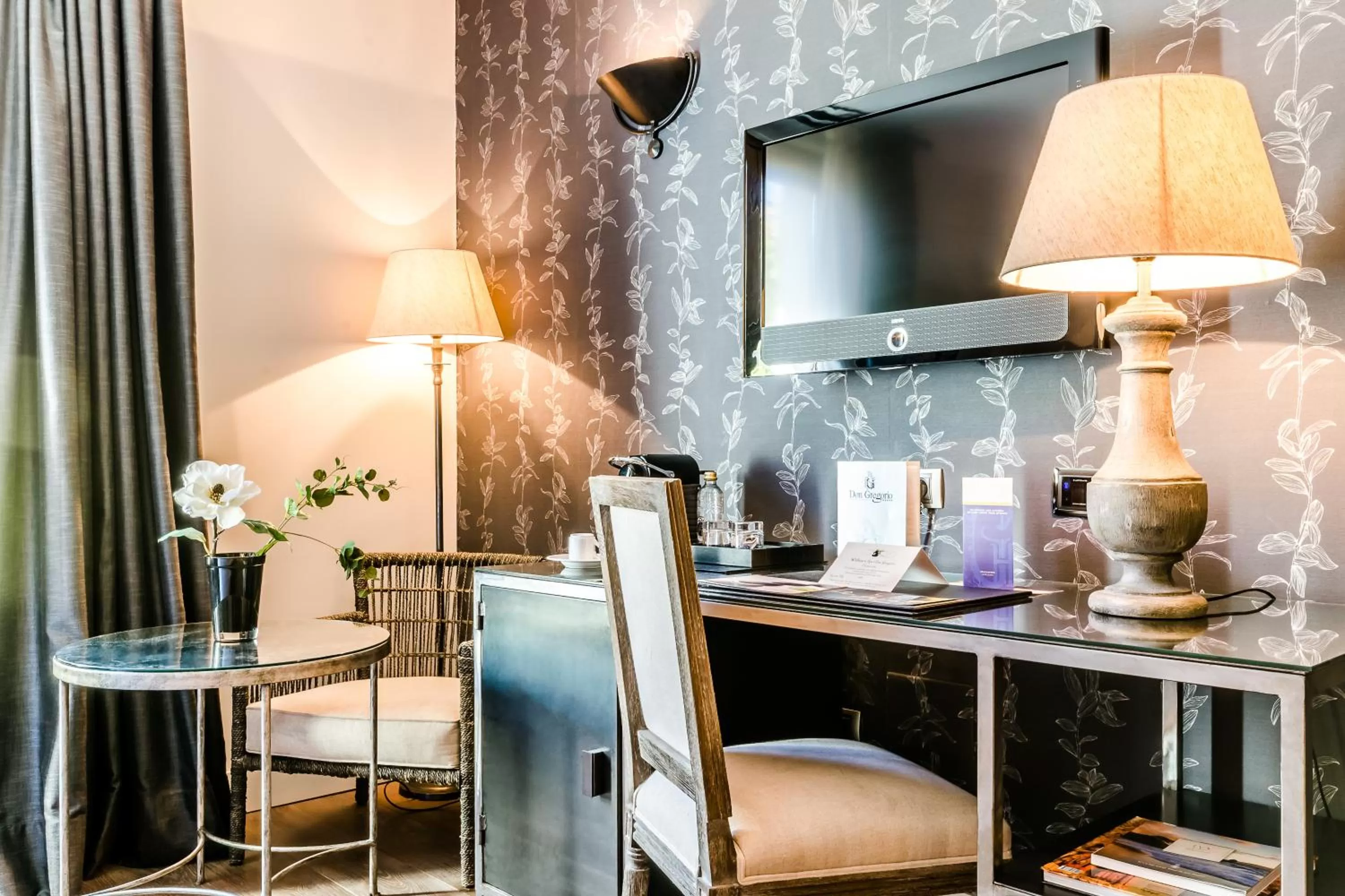 Decorative detail in Grand Hotel Don Gregorio