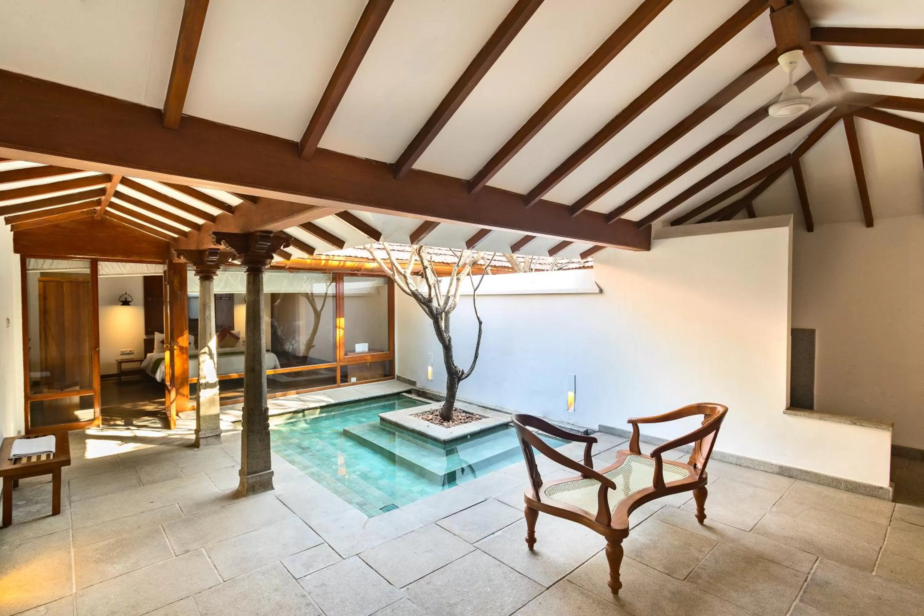 Seating area in Heritage Madurai