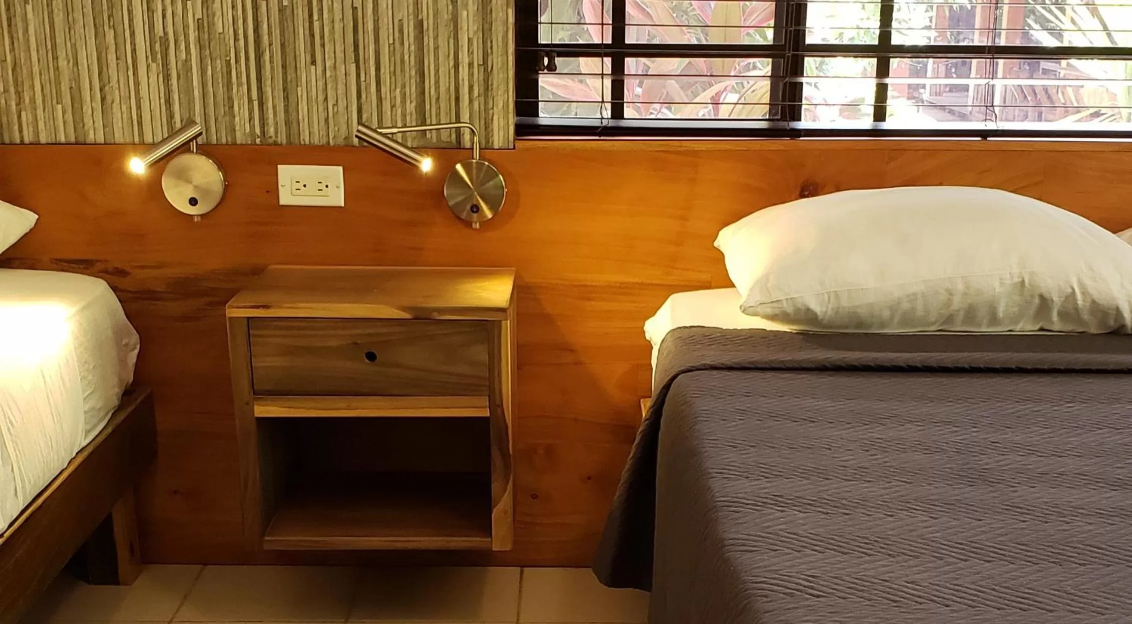 Decorative detail, Bed in Sunrise Club Hotel