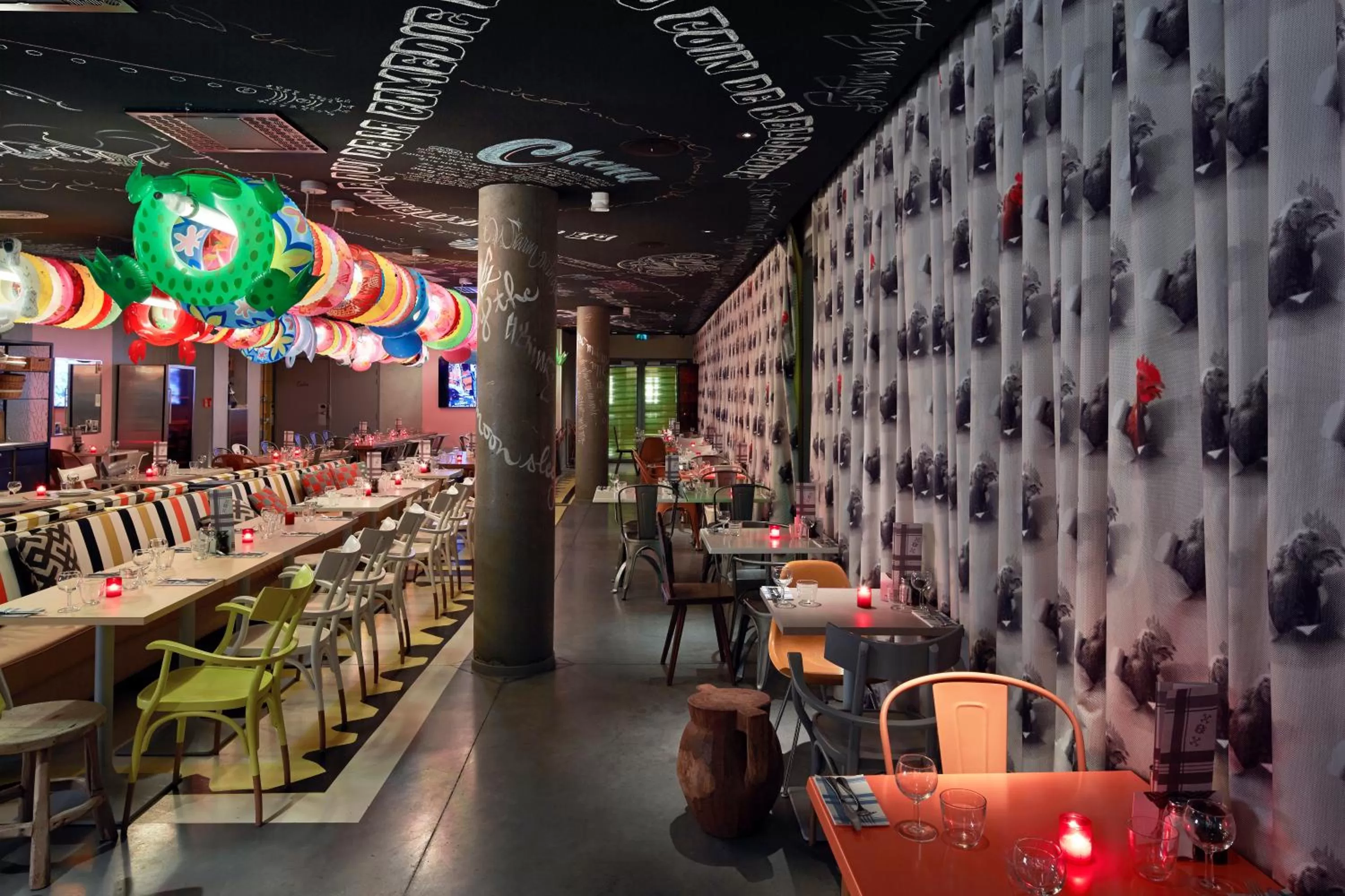 Restaurant/places to eat in Mama Shelter Lyon