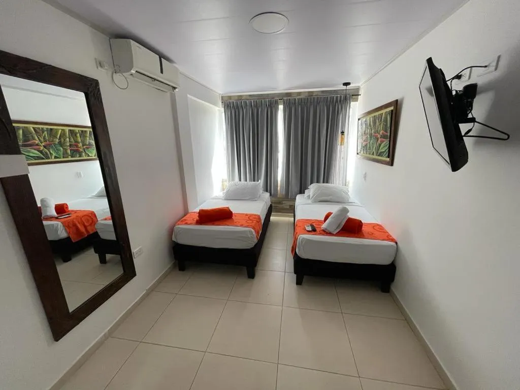 Bed in La Posada De Lulú