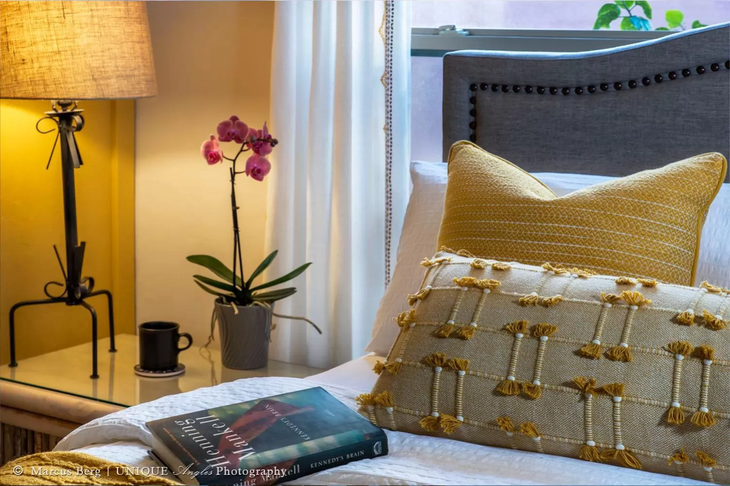 Bed in Adobe Rose Inn