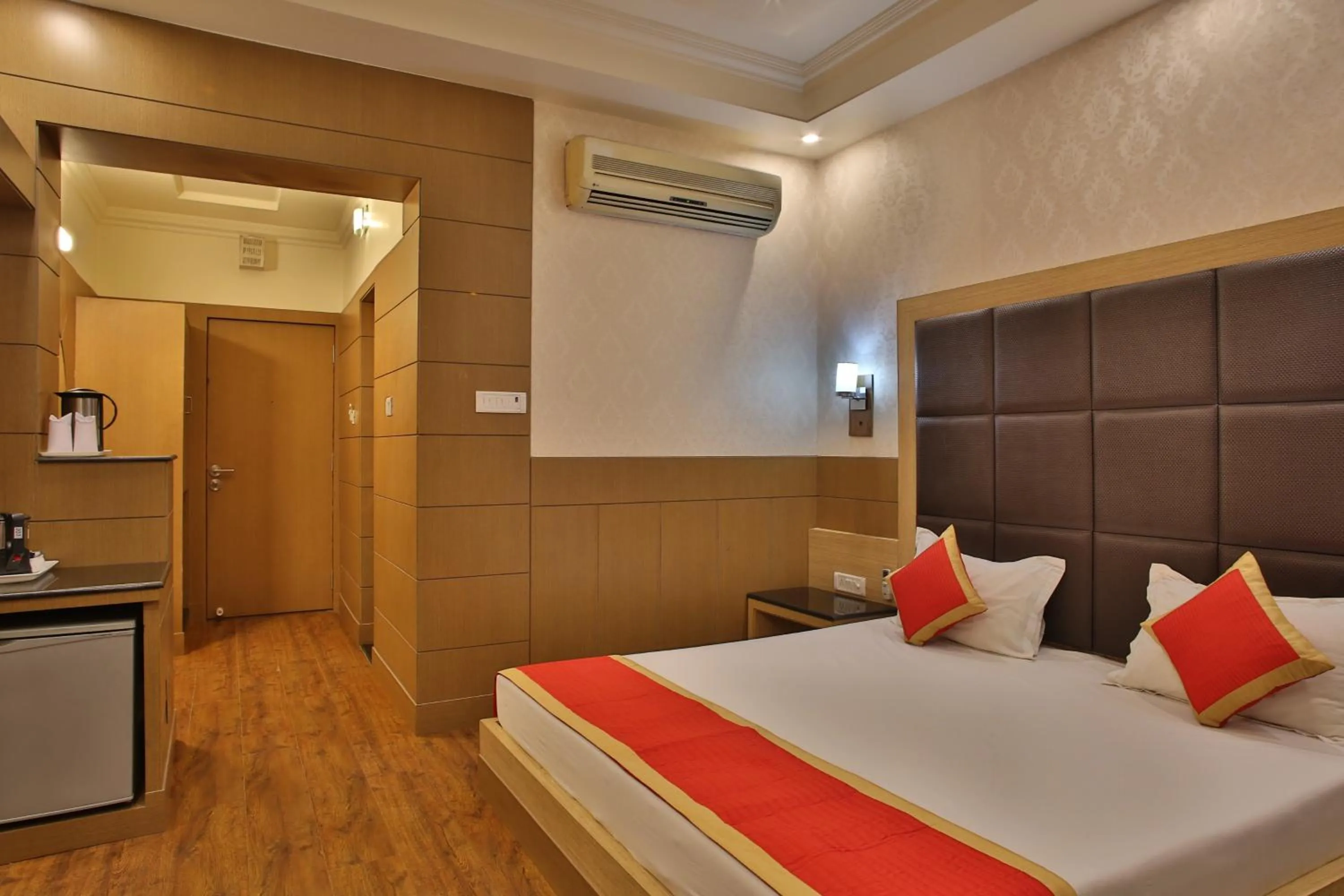 Bed in Hotel The Grand Chandiram