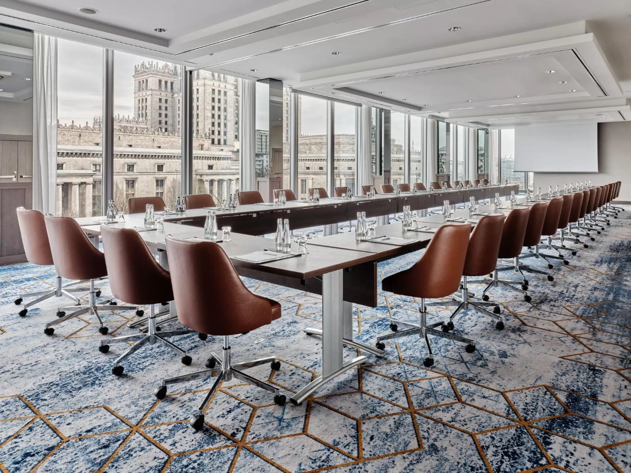 Meeting/conference room in InterContinental Warszawa by IHG