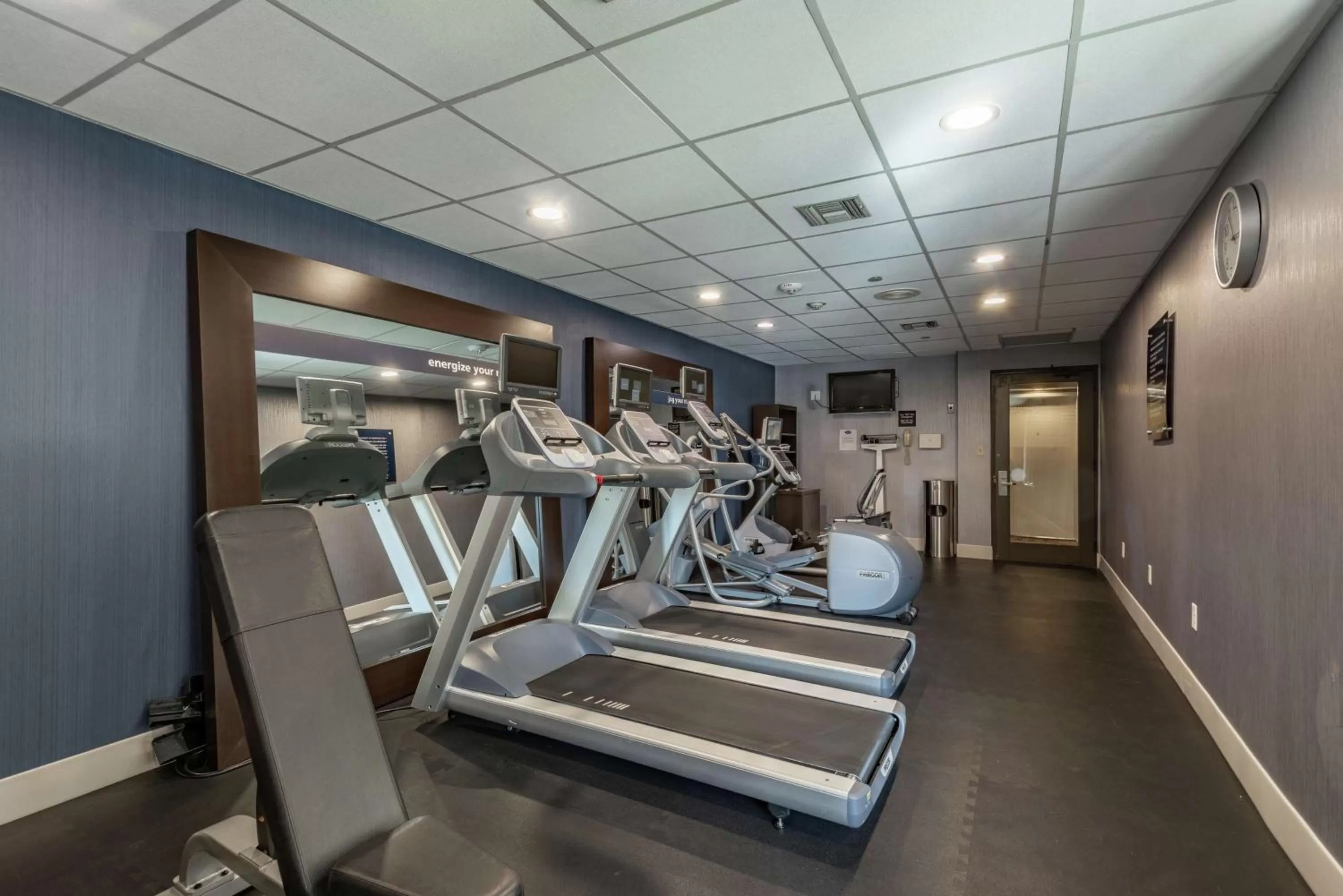 Fitness centre/facilities in Hampton Inn Waco North