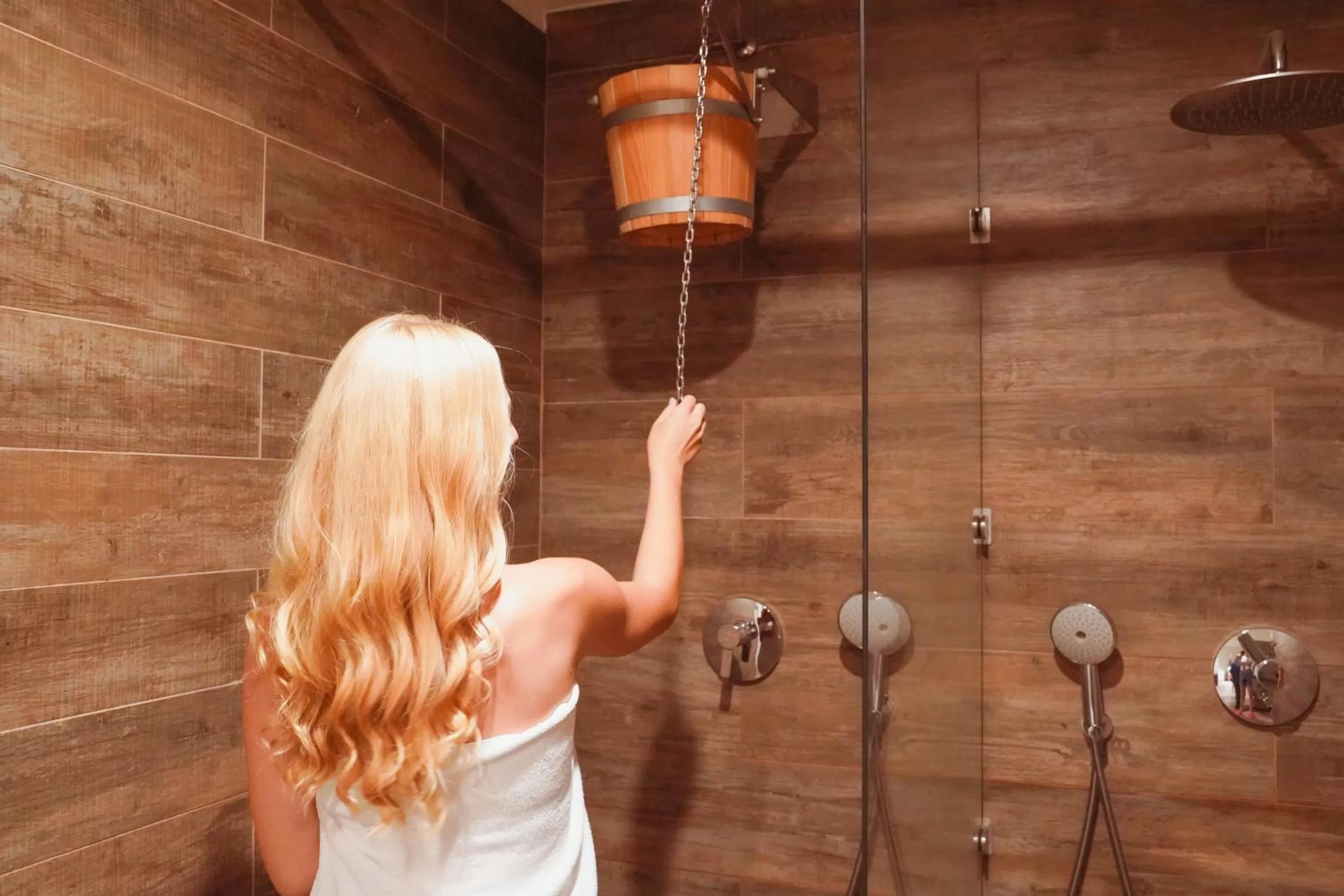 Hot Tub in Hotel Rehavital