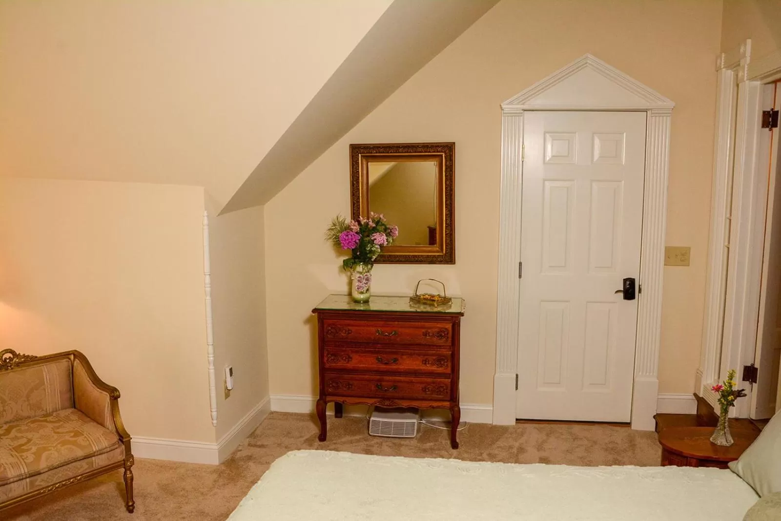 Bed in The Towers Bed & Breakfast