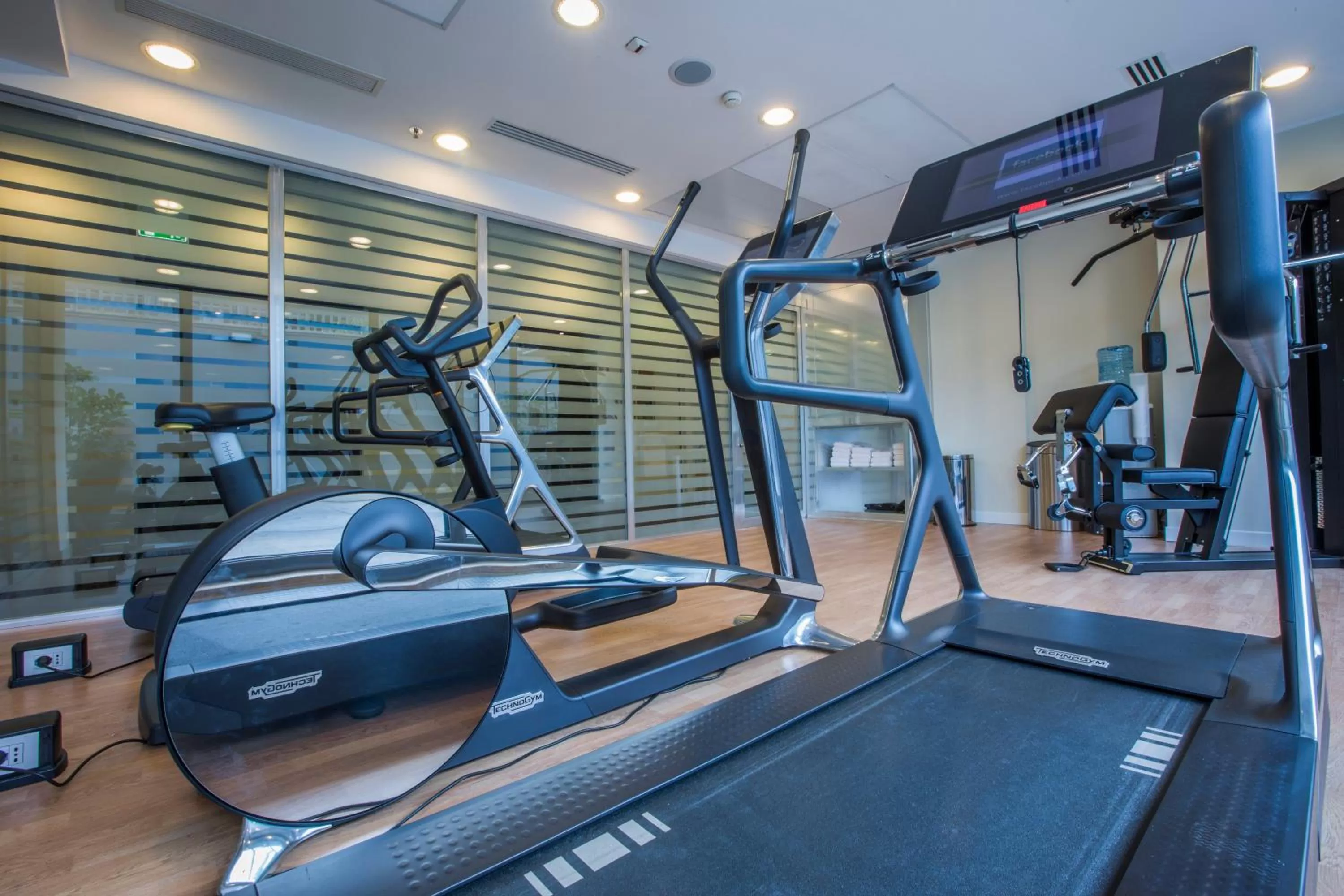 Fitness centre/facilities in Novotel Roma Eur