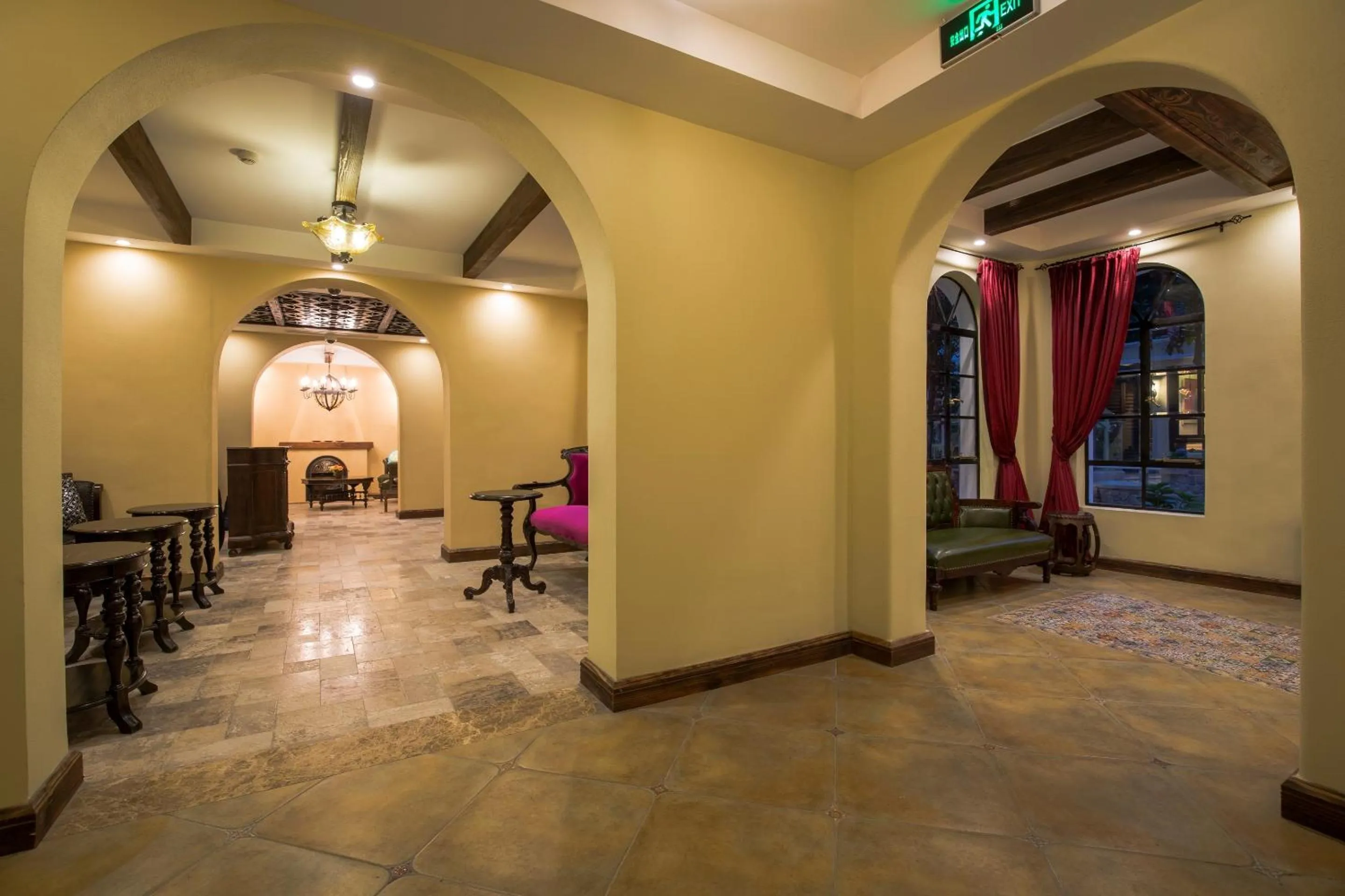 Decorative detail in Shanghai Former French Concession Garden Hotel