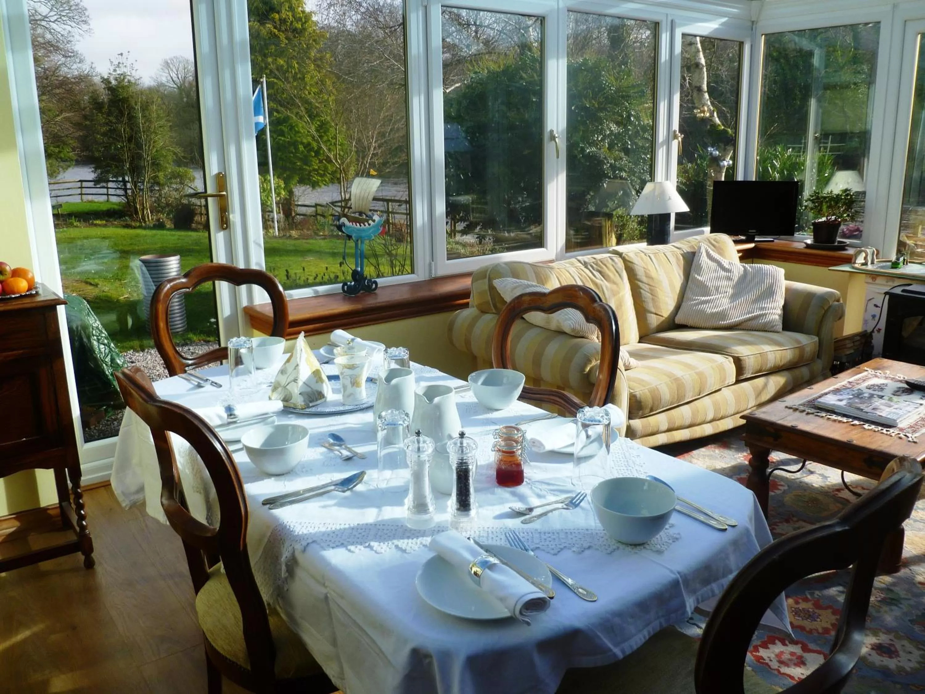 Food and drinks in The Haven B&B