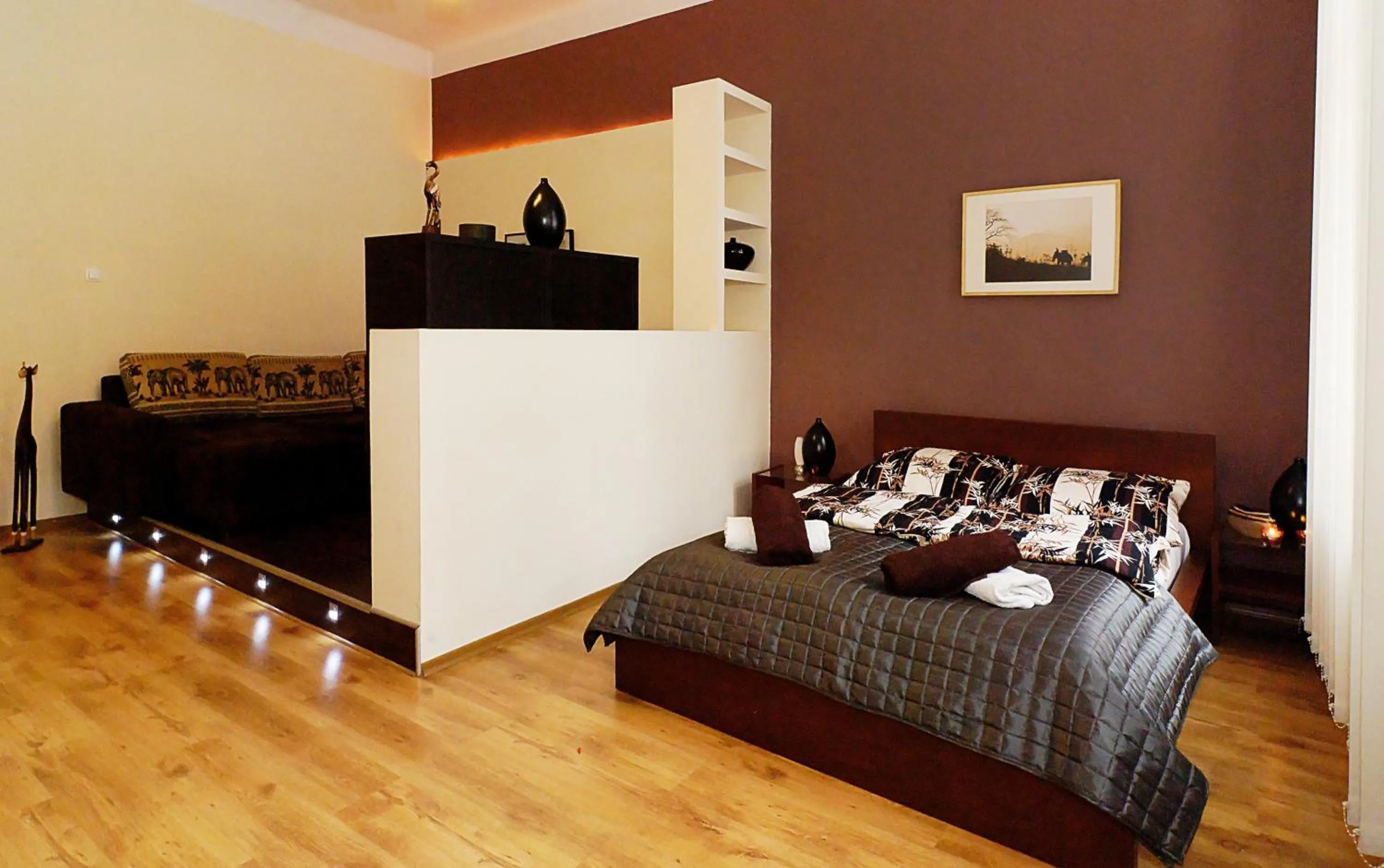 Bed in P&J Apartments Floriańska