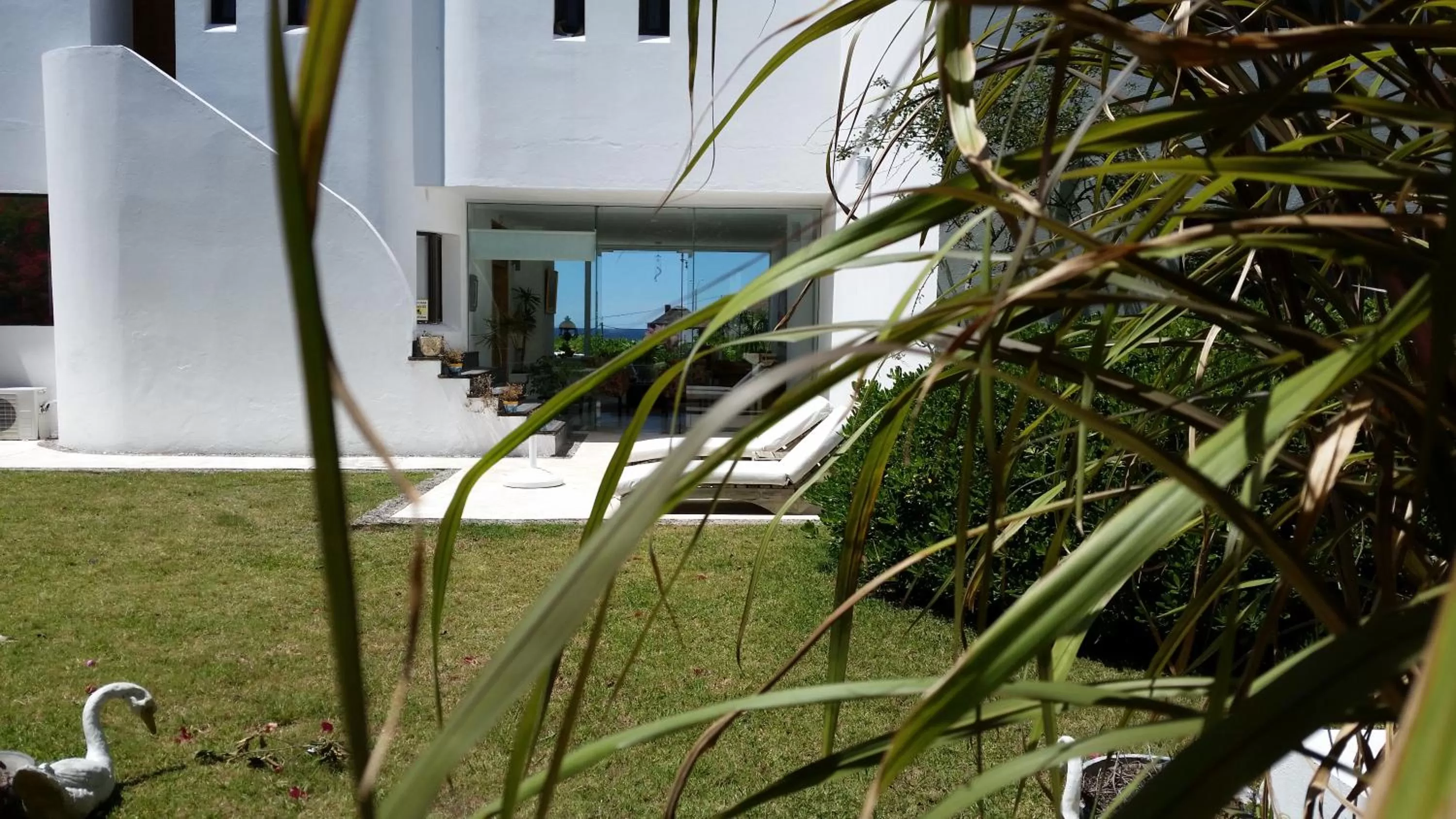 Garden view in Posada de los Pajaros