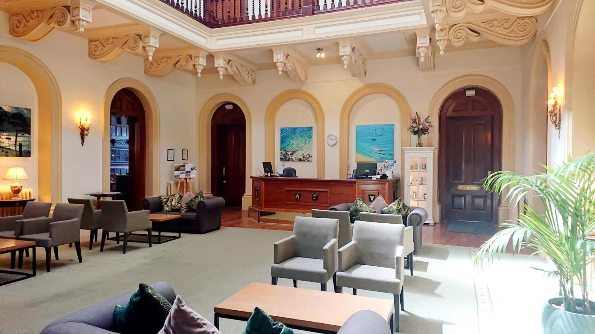 Lobby or reception in Trenython Manor Resort