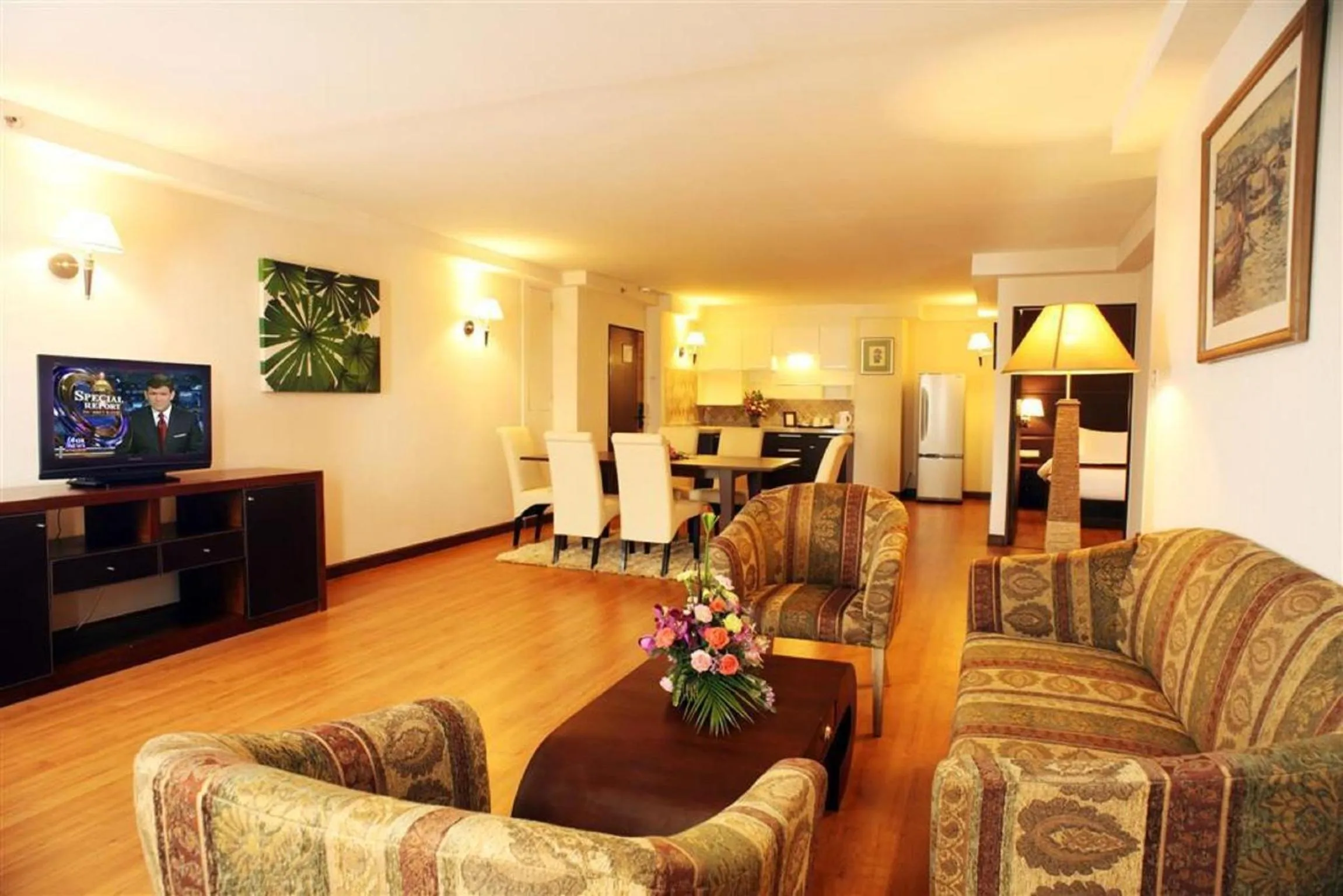 Seating area in Furama Chiang Mai