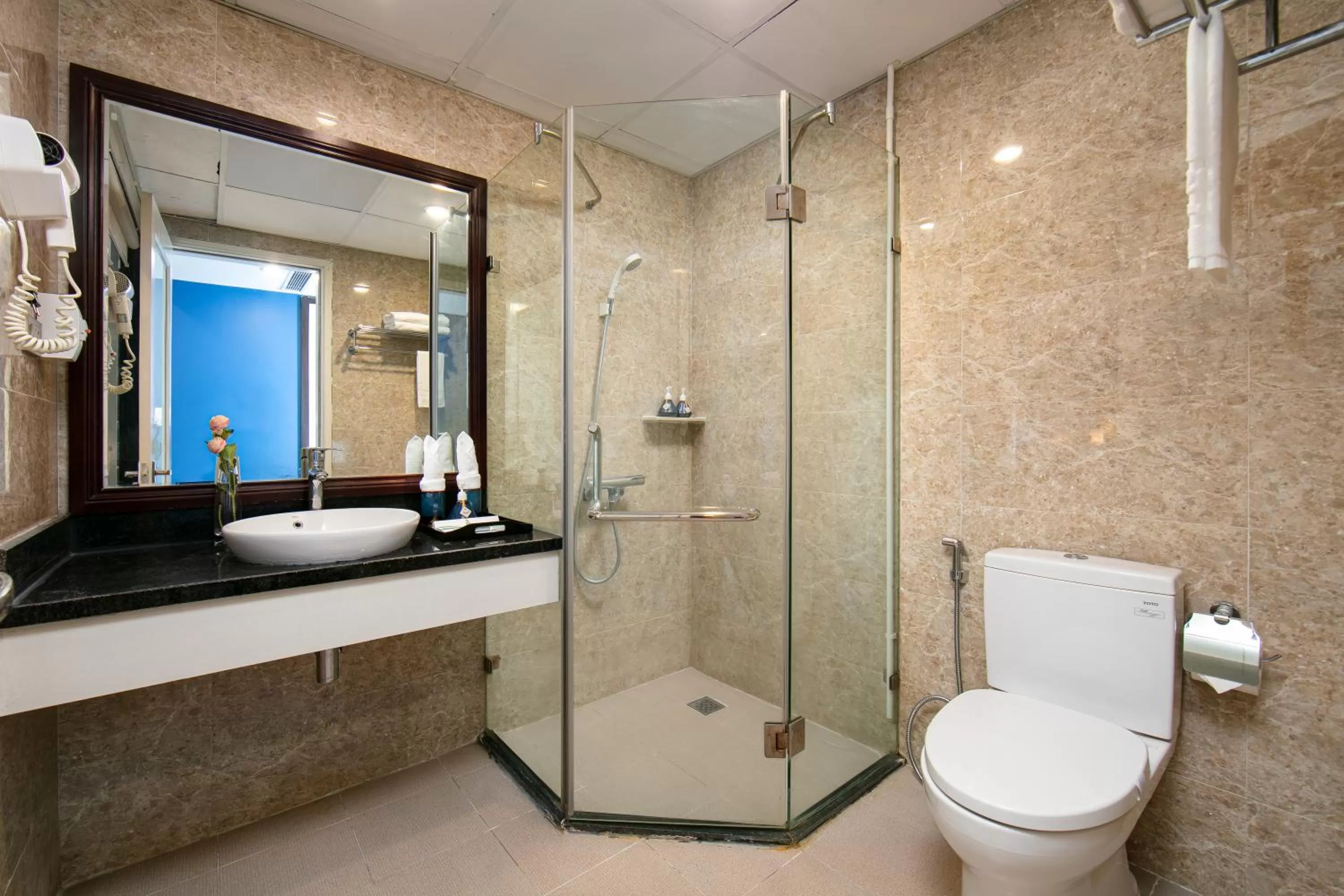 Bathroom in Hanoi 20 Hotel & Apartment