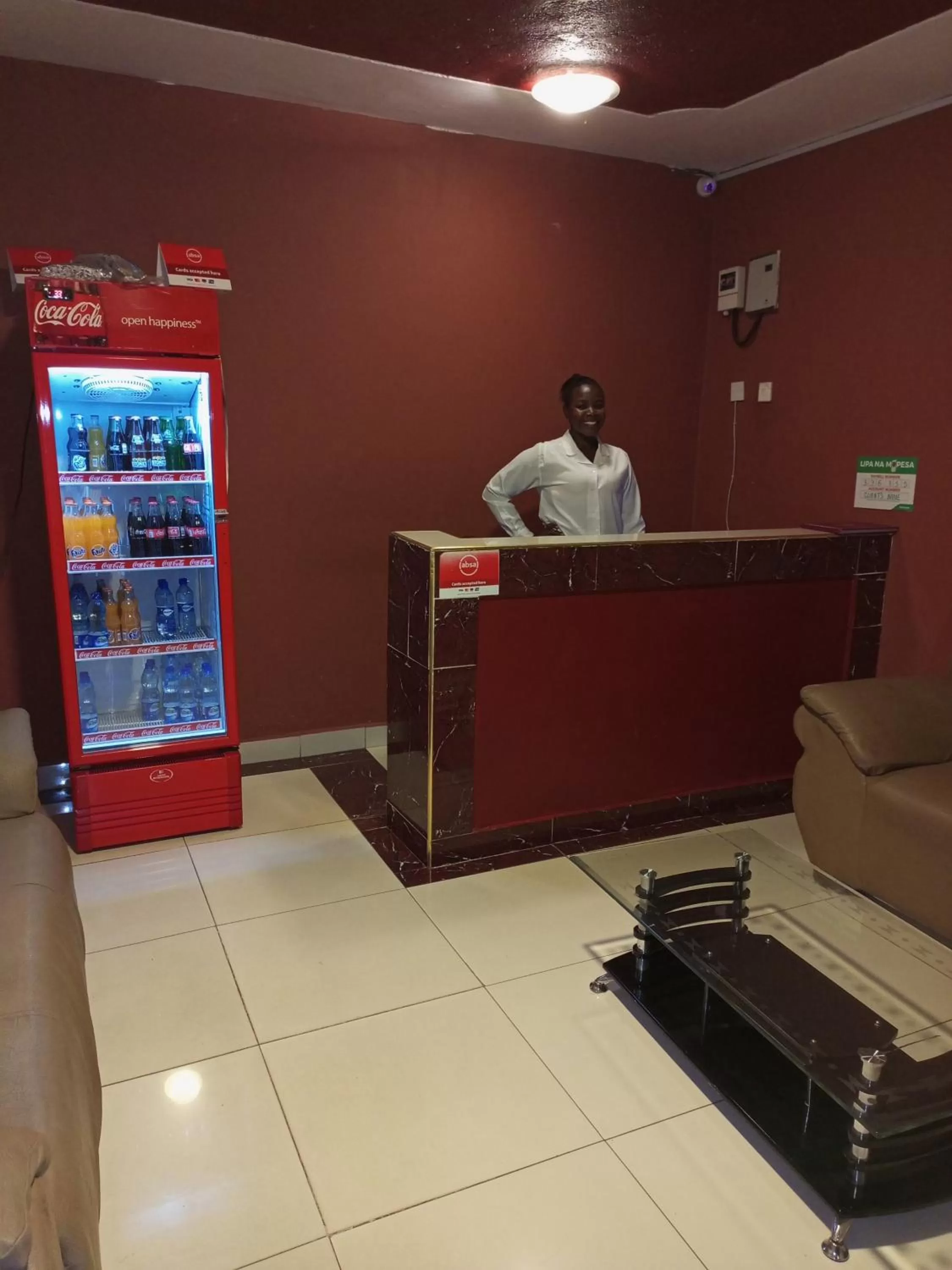 Lobby or reception in Beach View Hotel - Kisumu