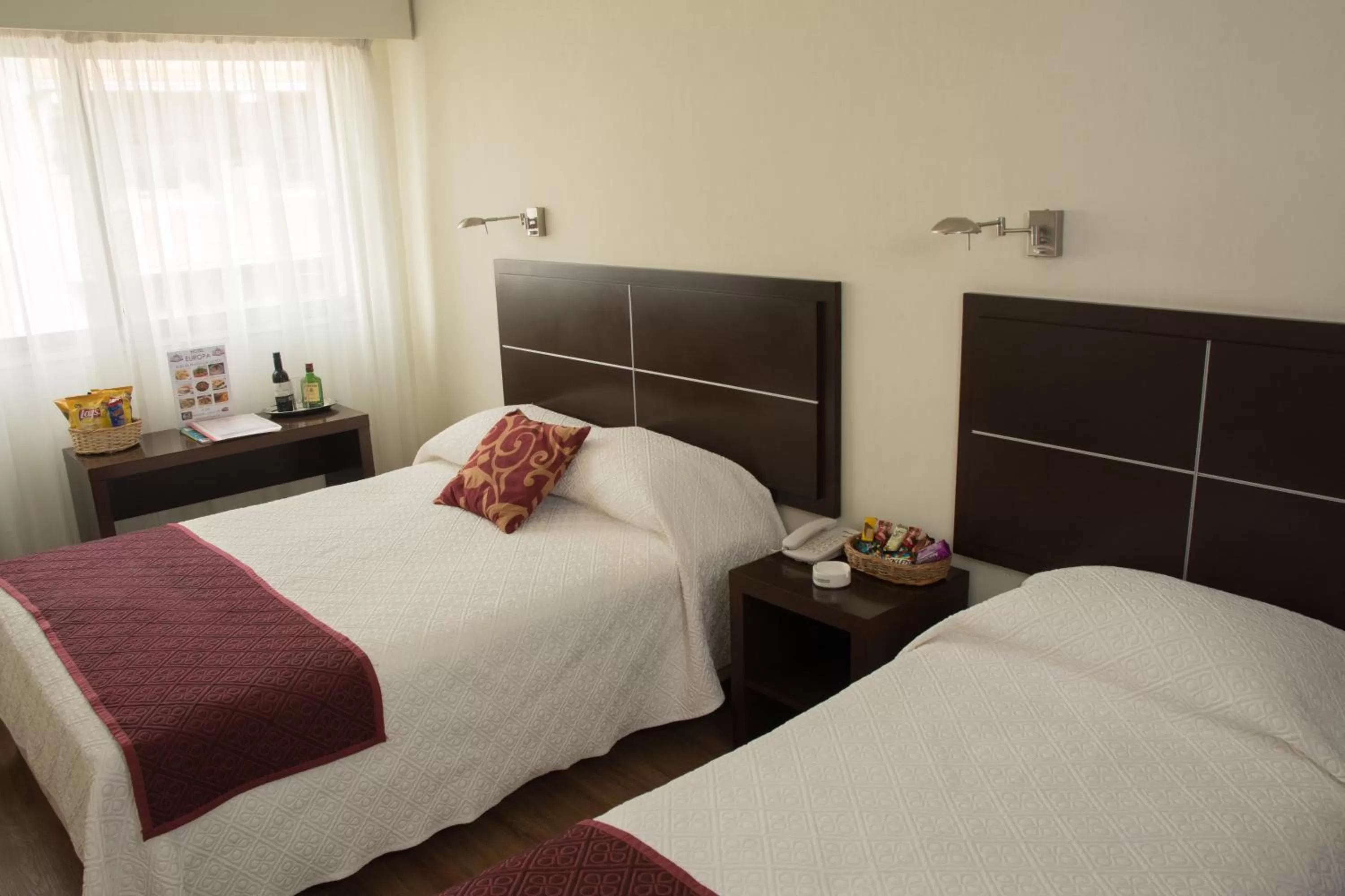 Bedroom, Bed in Hotel Europa