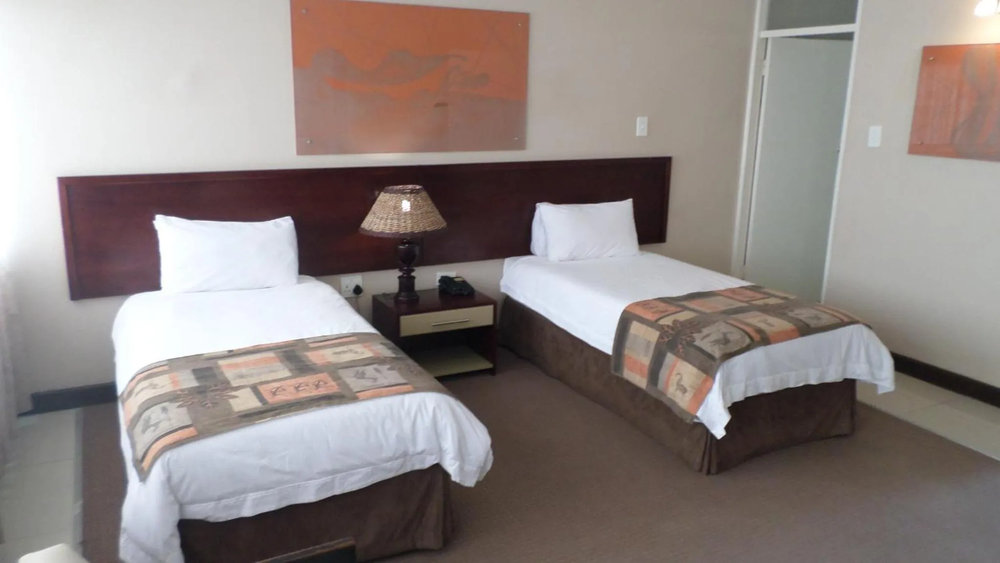 Bed in Coastlands Durban Self Catering Holiday Apartments
