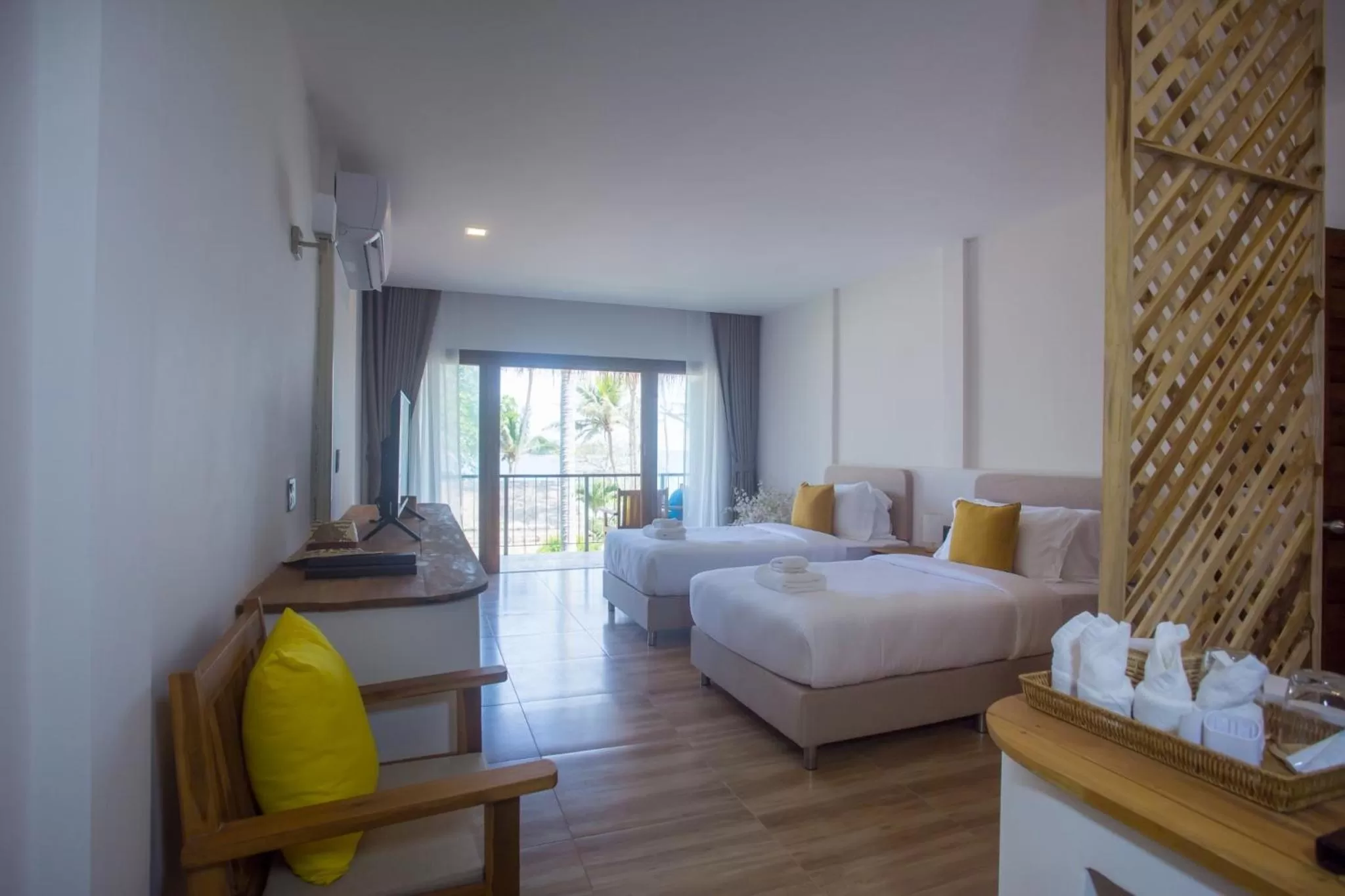 Photo of the whole room, Bed in The Nest Private Beach Resort