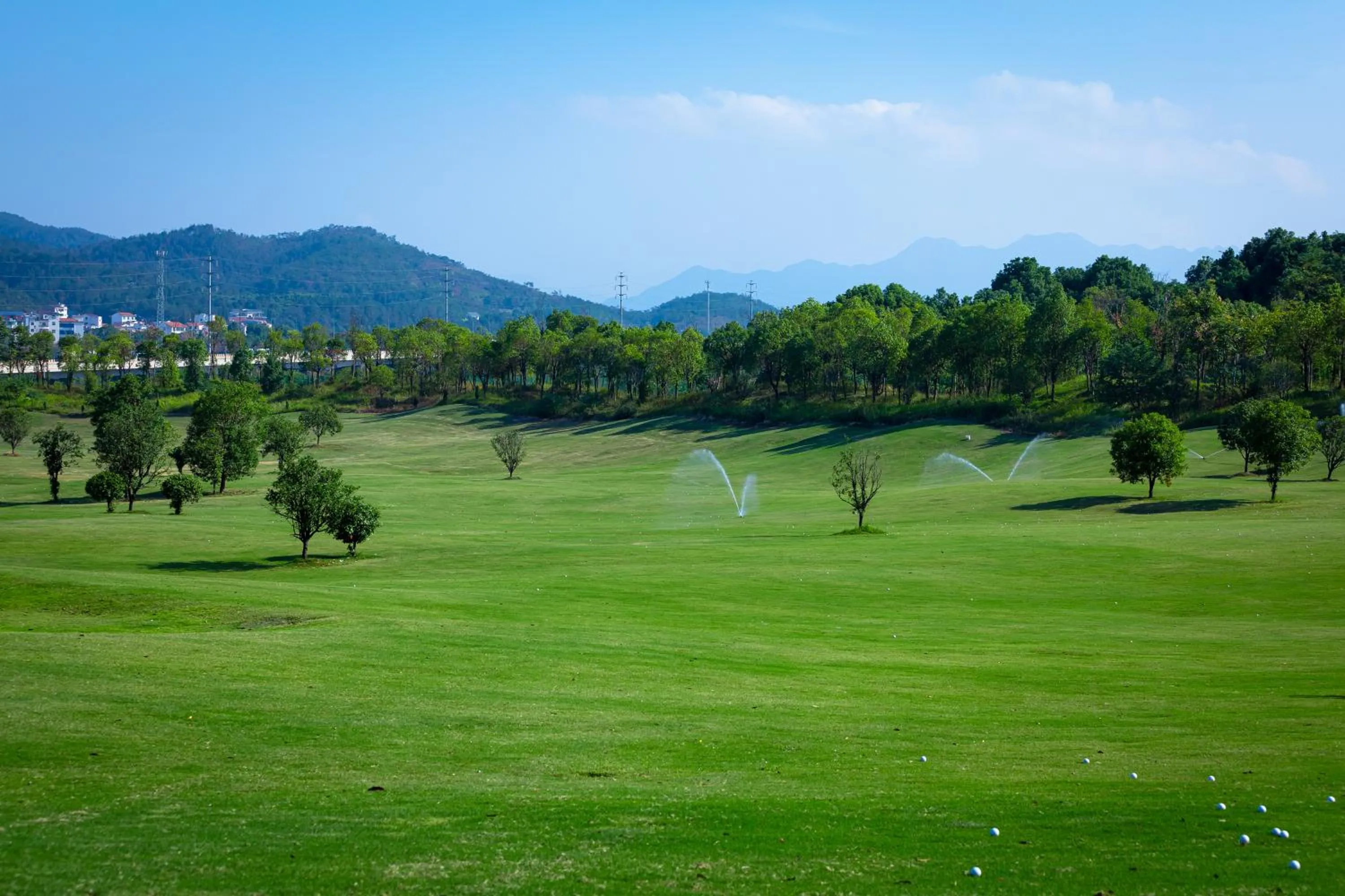 Golfcourse in Your World International Conference Centre Hotel