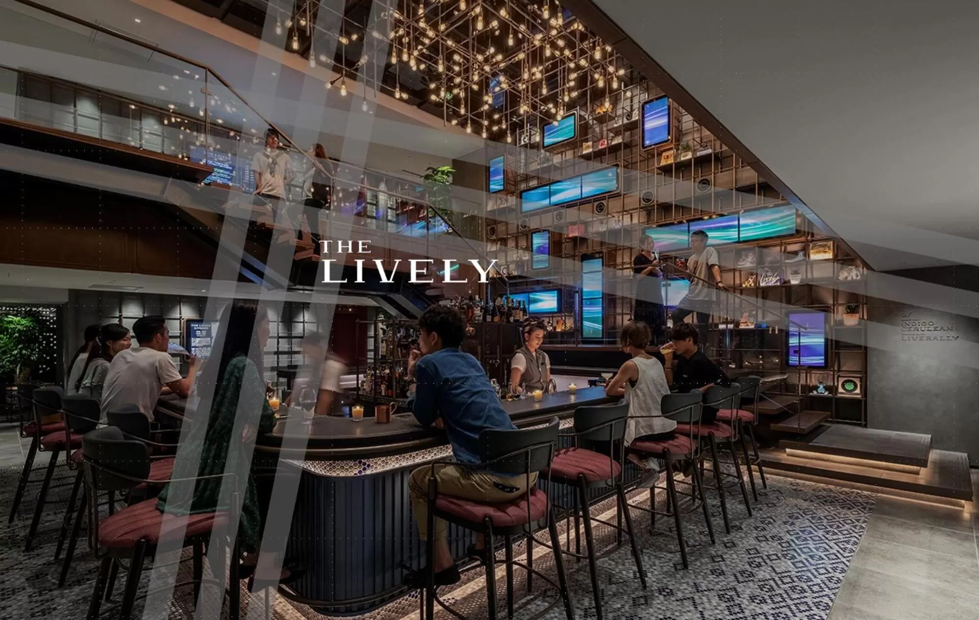 Lounge or bar in The LIVELY FUKUOKA HAKATA