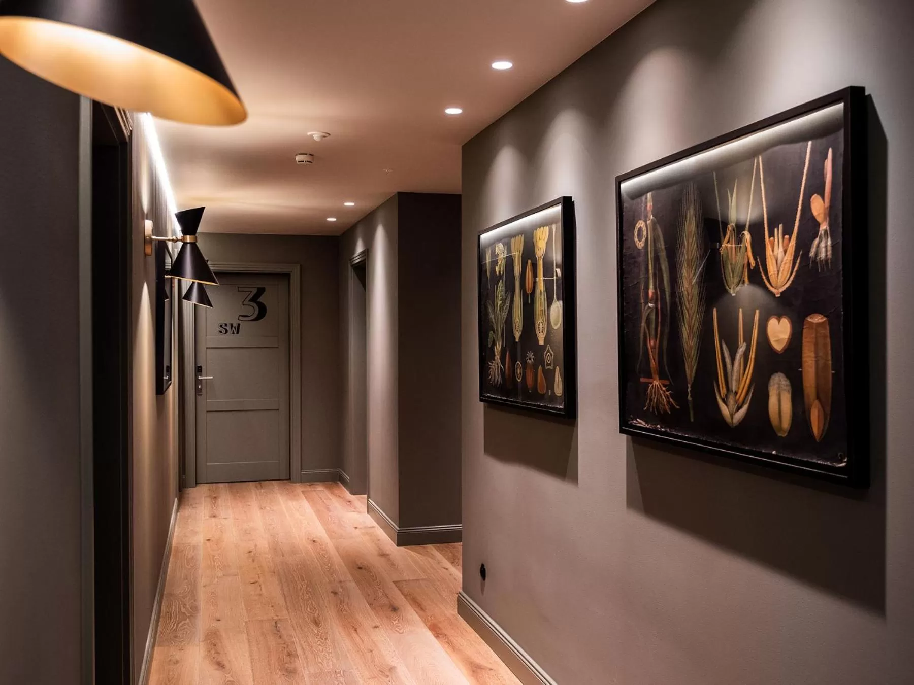 Decorative detail in Alpenloge Hotel