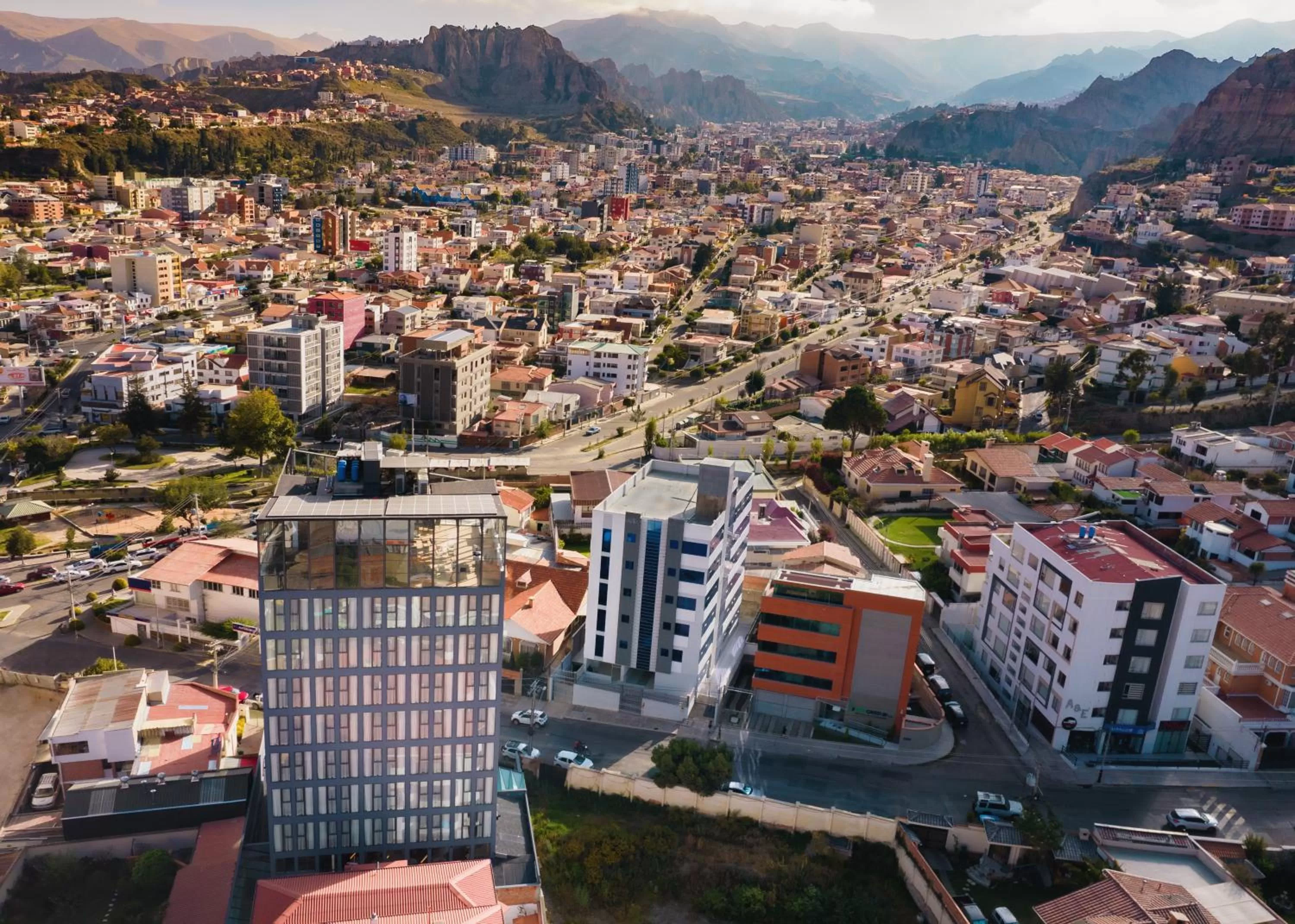 Bird's eye view in Met Hotel