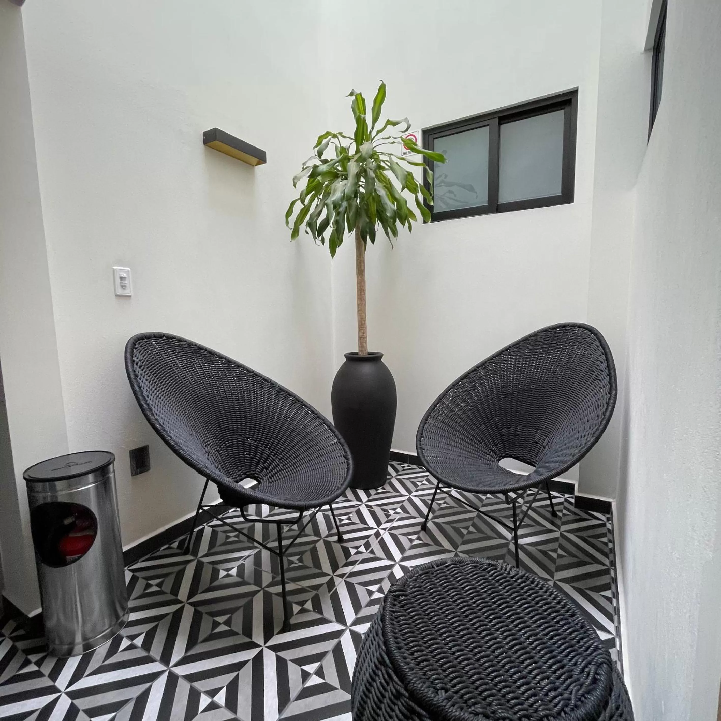 Seating area in Hotel Esfera Tulancingo