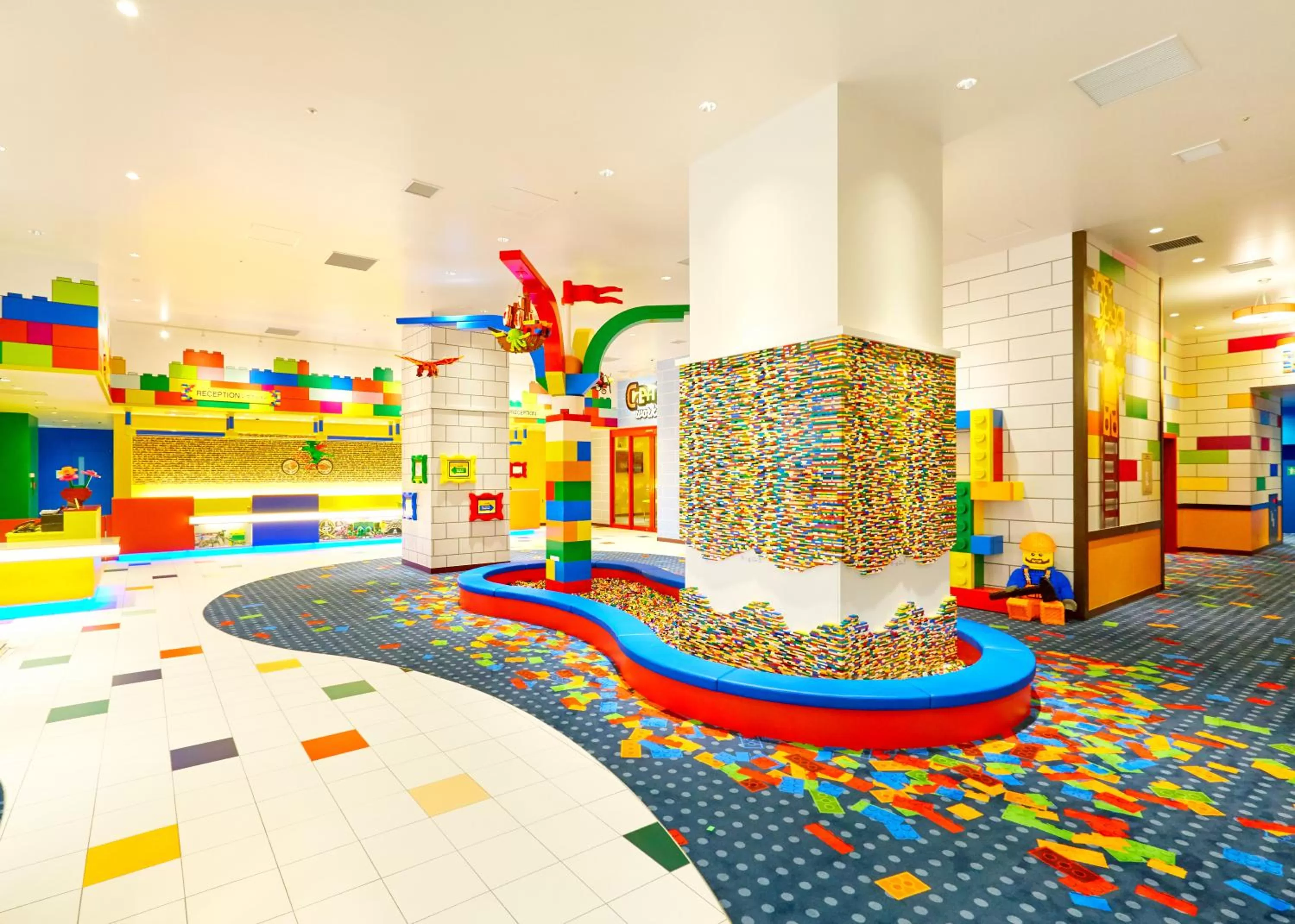 Lobby or reception in LEGOLAND Japan Hotel