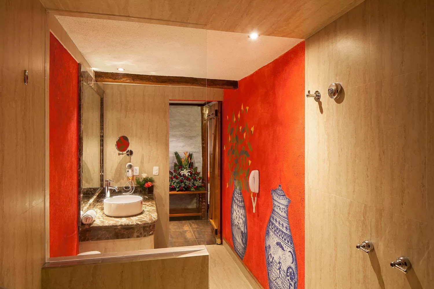 Bathroom in Luna Volcán, Adventure SPA