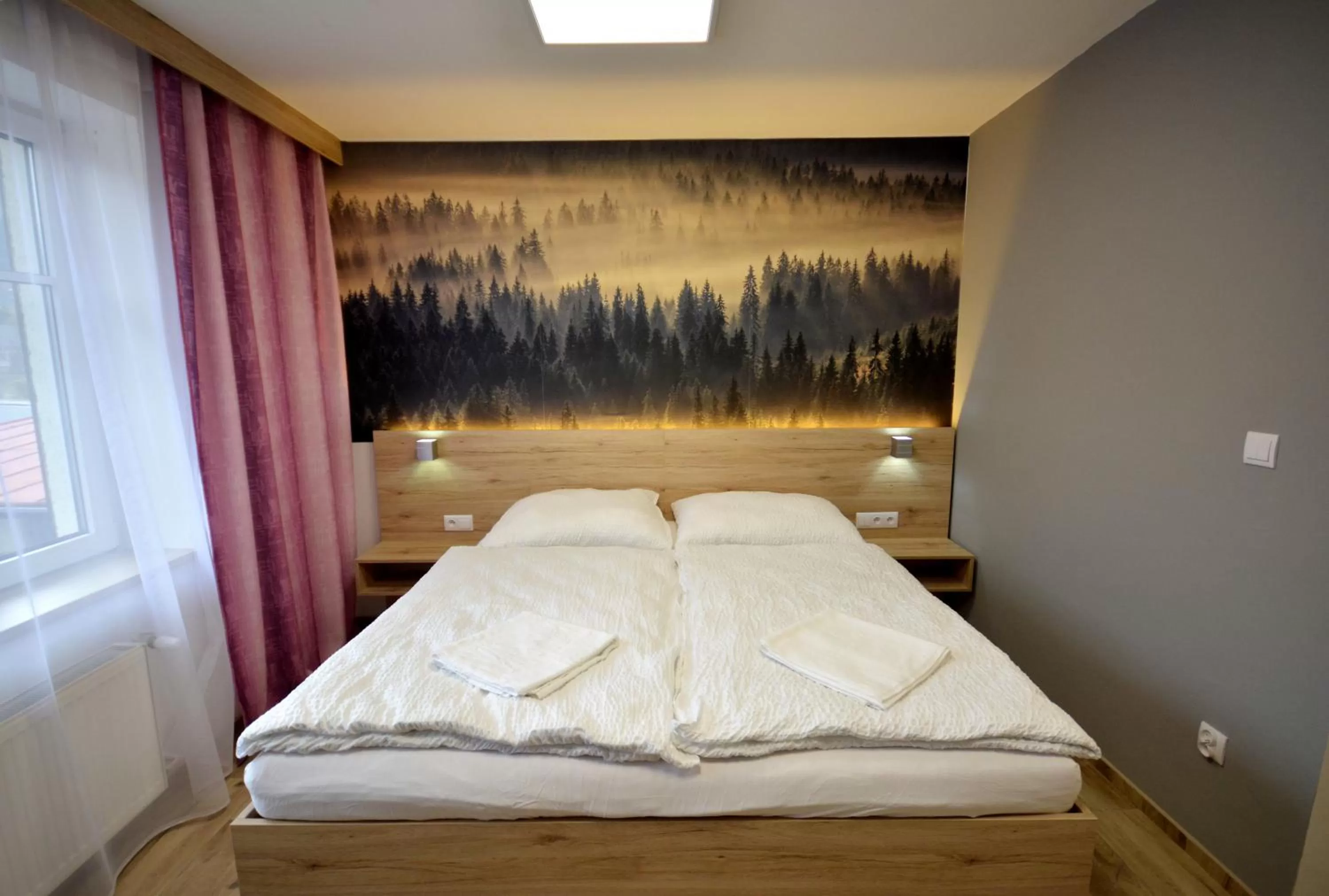 Bed in Hotel U Kociana