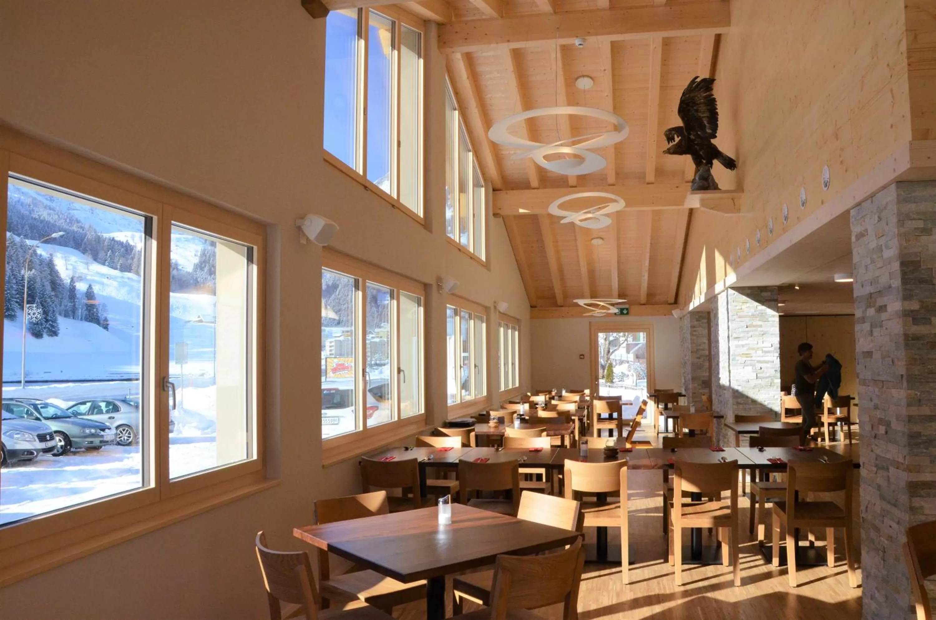 Restaurant/places to eat in Hotel Espen