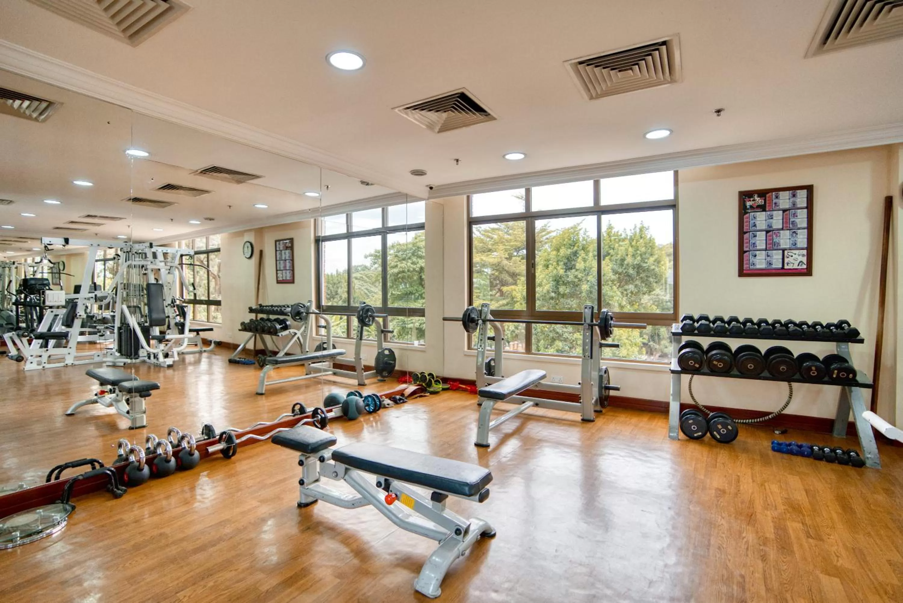 Fitness centre/facilities in Kibo Palace Hotel Arusha