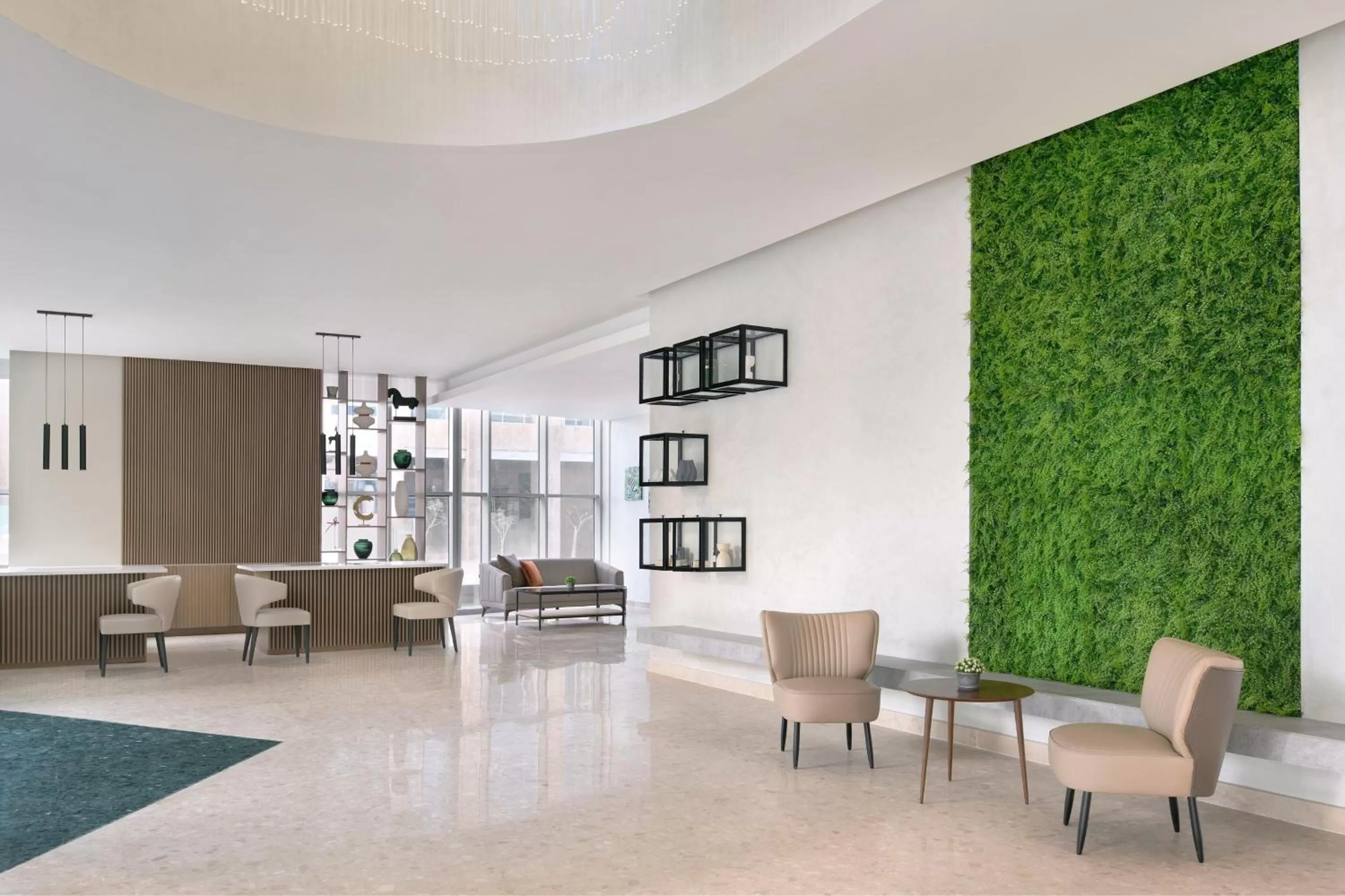 Lobby or reception in Element by Westin West Bay Doha