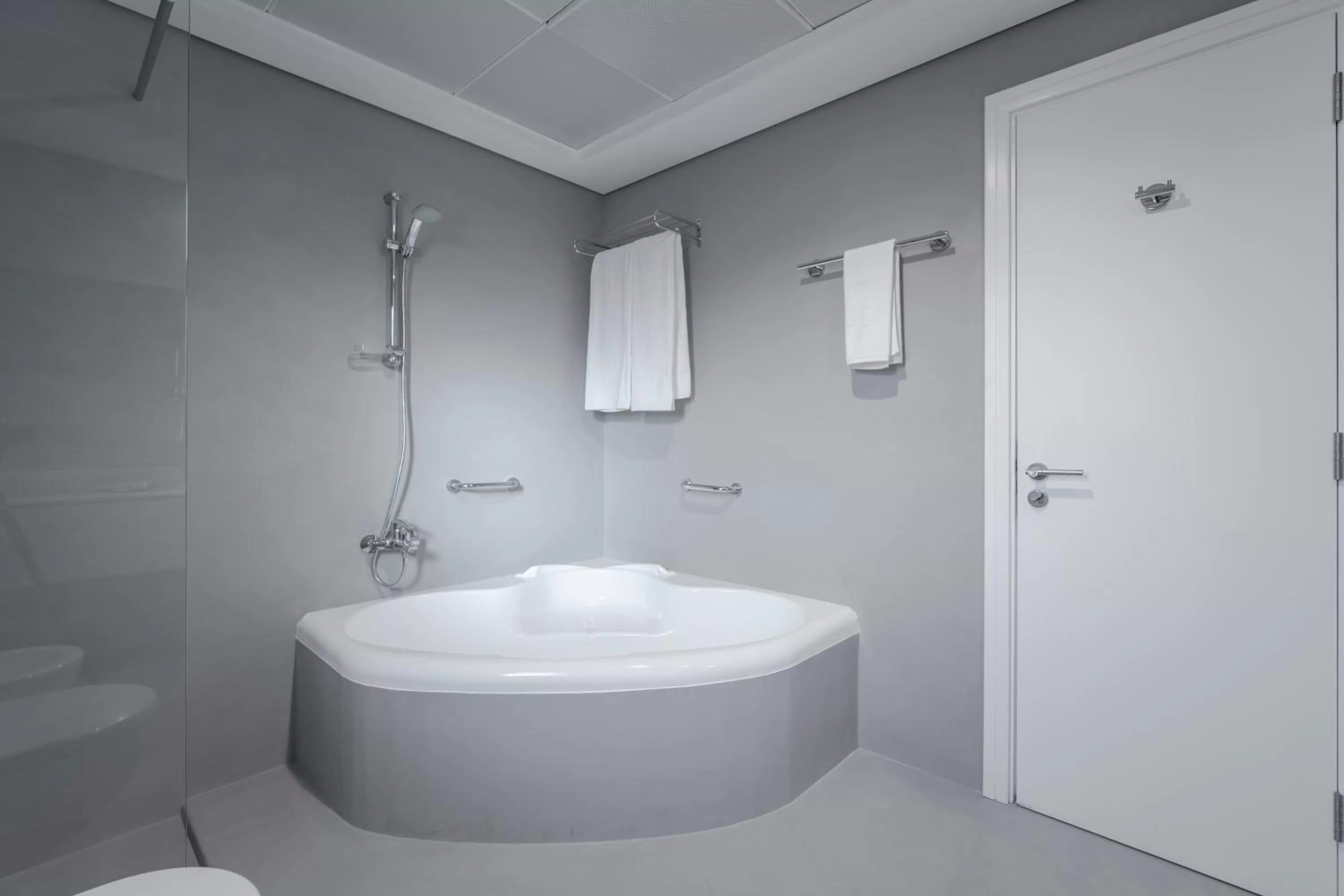 Bathroom in Rose Garden Hotel Apartments - Al Barsha, Near Metro Station