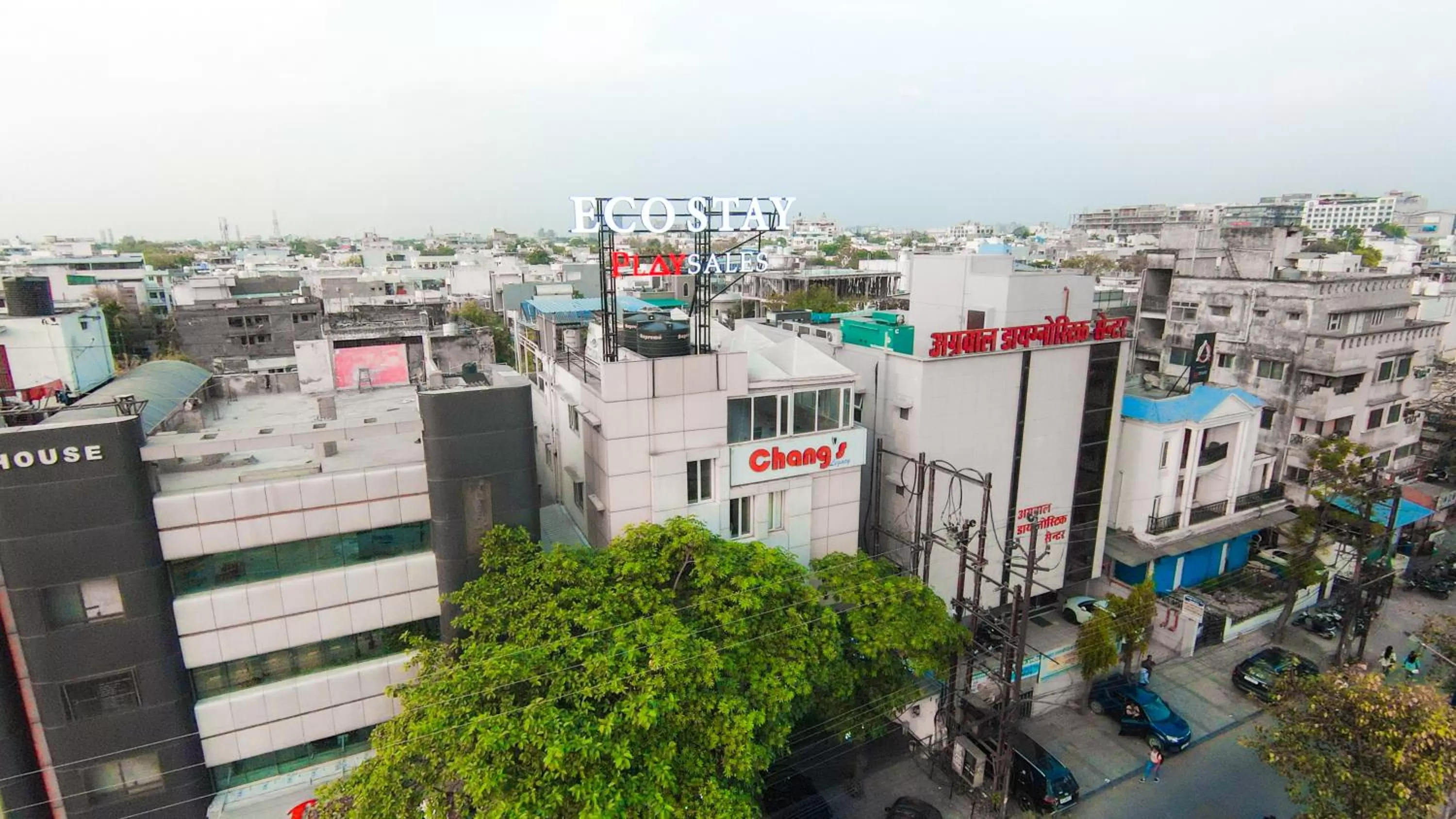 Property building in Playsales Eco Stay Vijay Nagar Indore