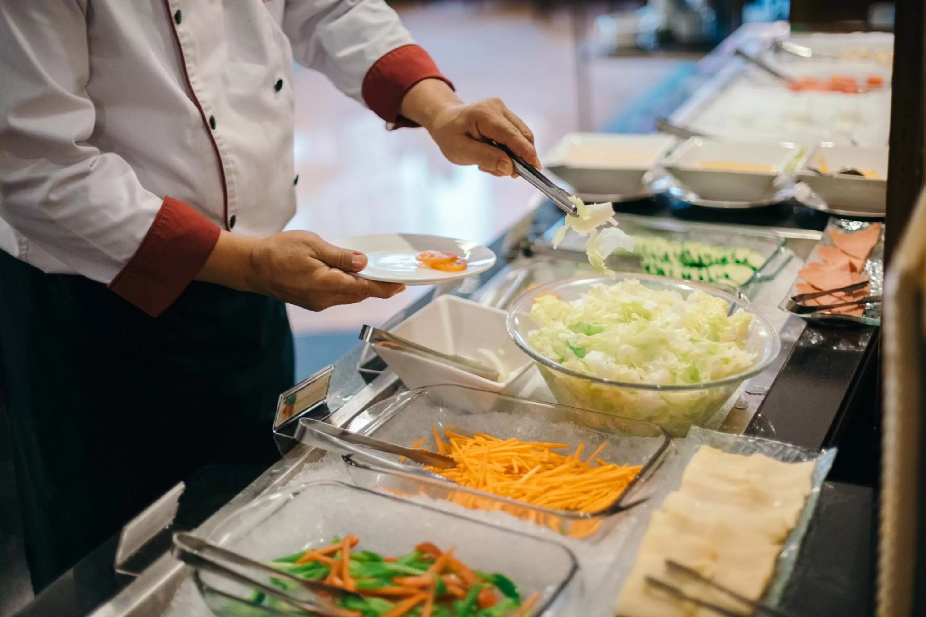 Buffet breakfast in City Garden Hotel Makati