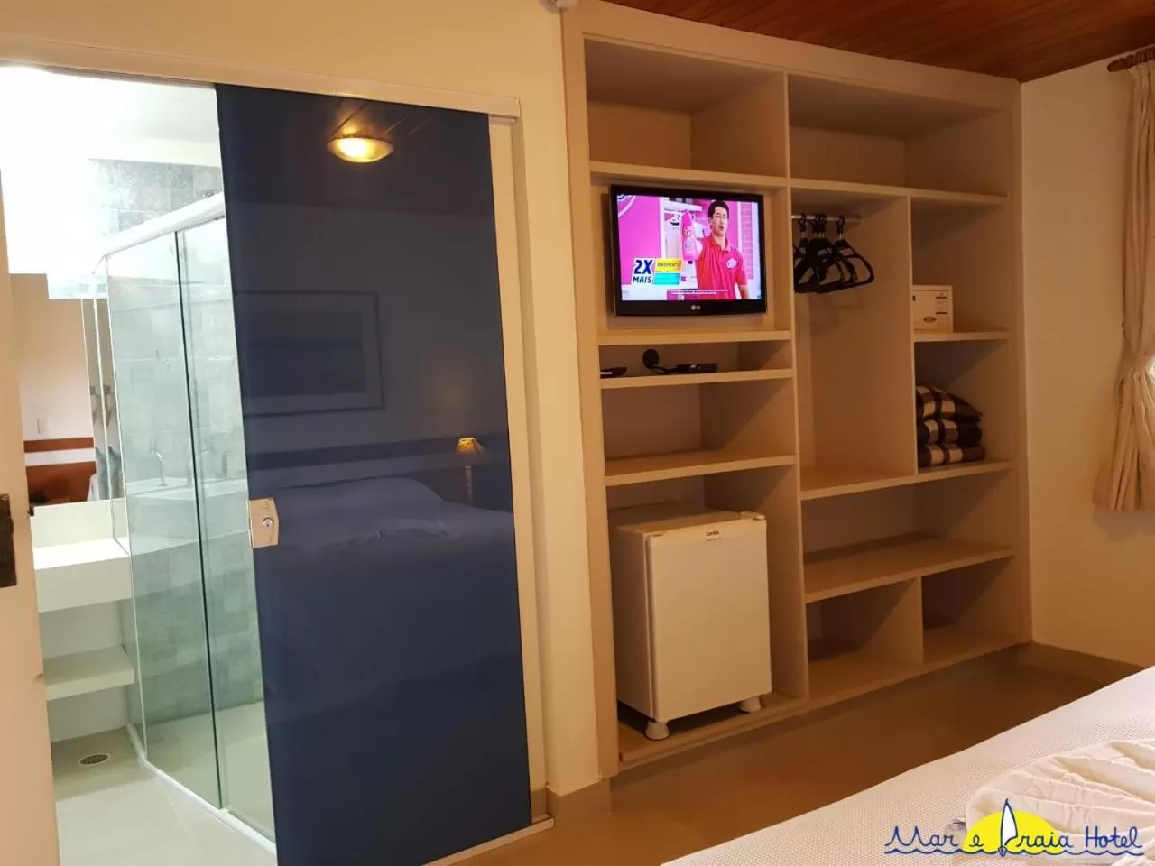 TV and multimedia, Bed in Mar e Praia Hotel