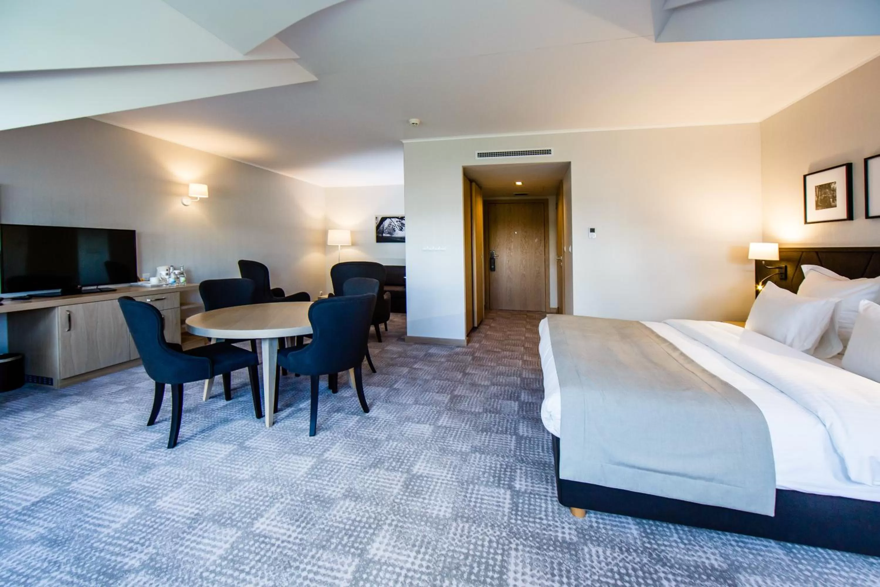 Bed, Room Photo in Hotel Sokół Wellness & SPA