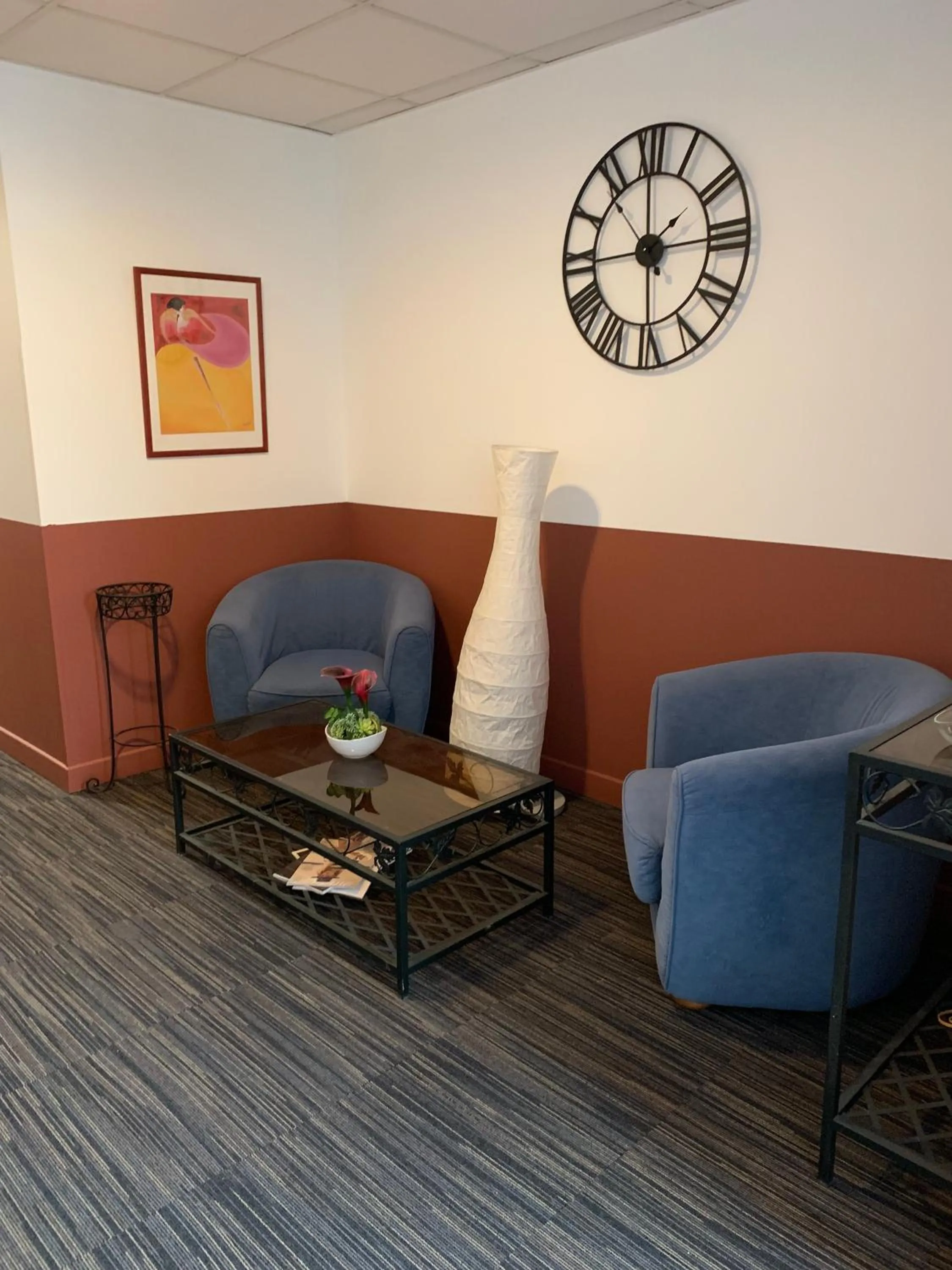 Living room in Hôtel restaurant Mon Auberge