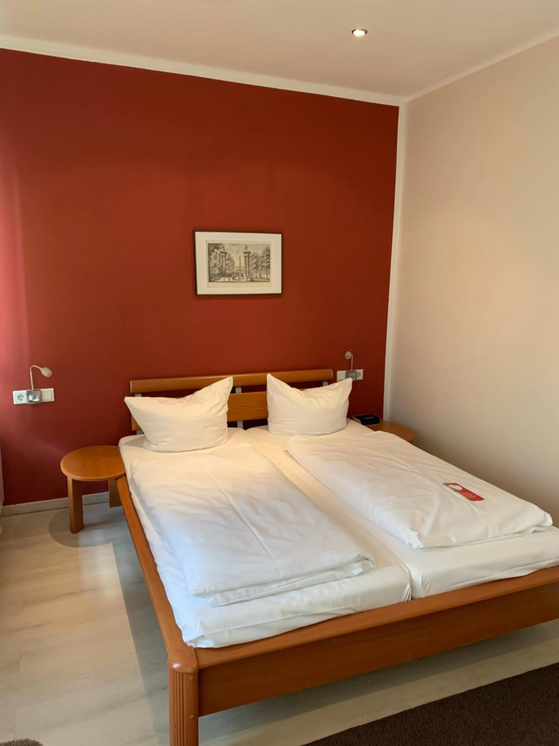 Decorative detail, Bed in Altstadt Hotel