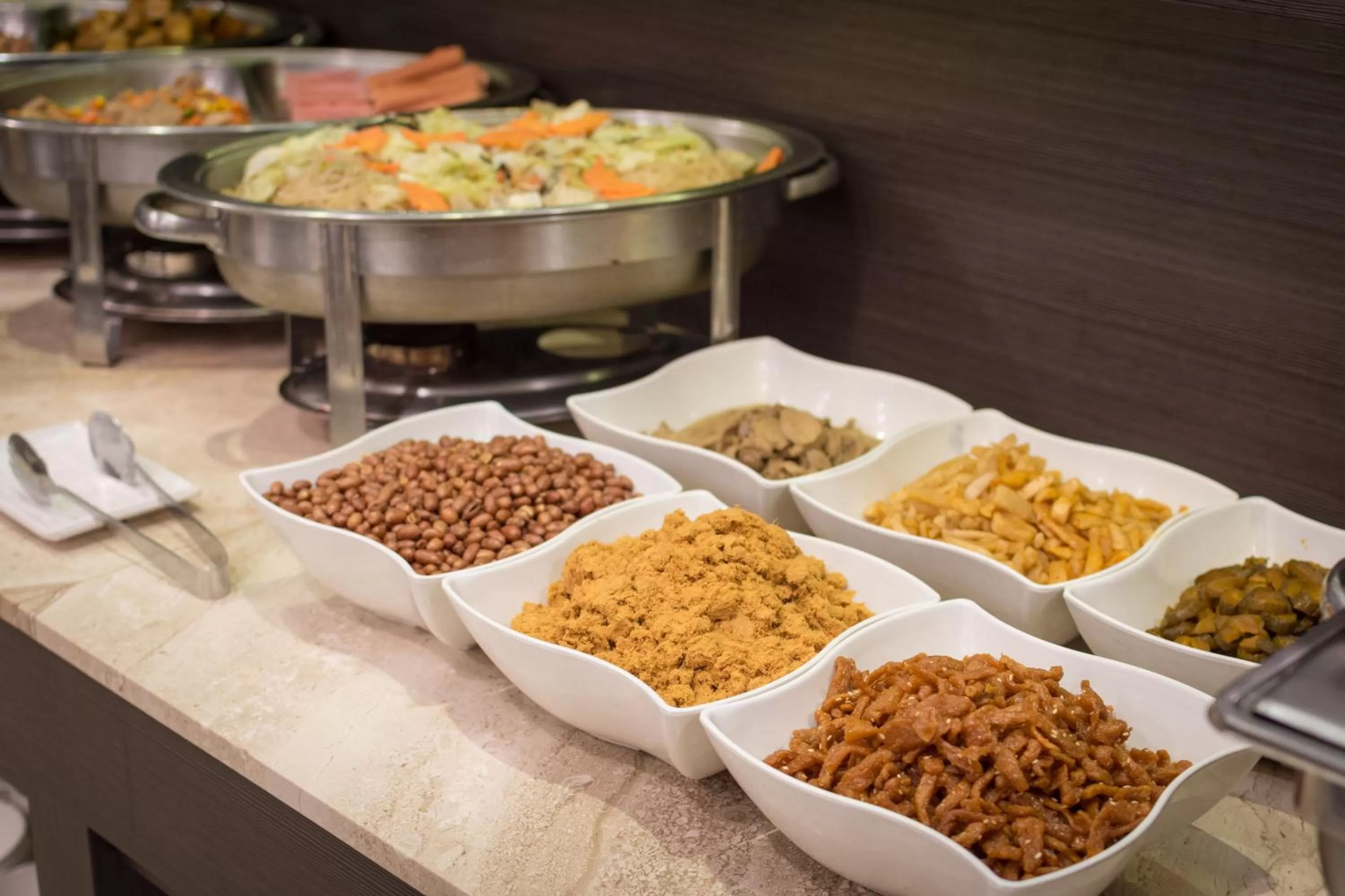 Buffet breakfast in Twinstar Hotel